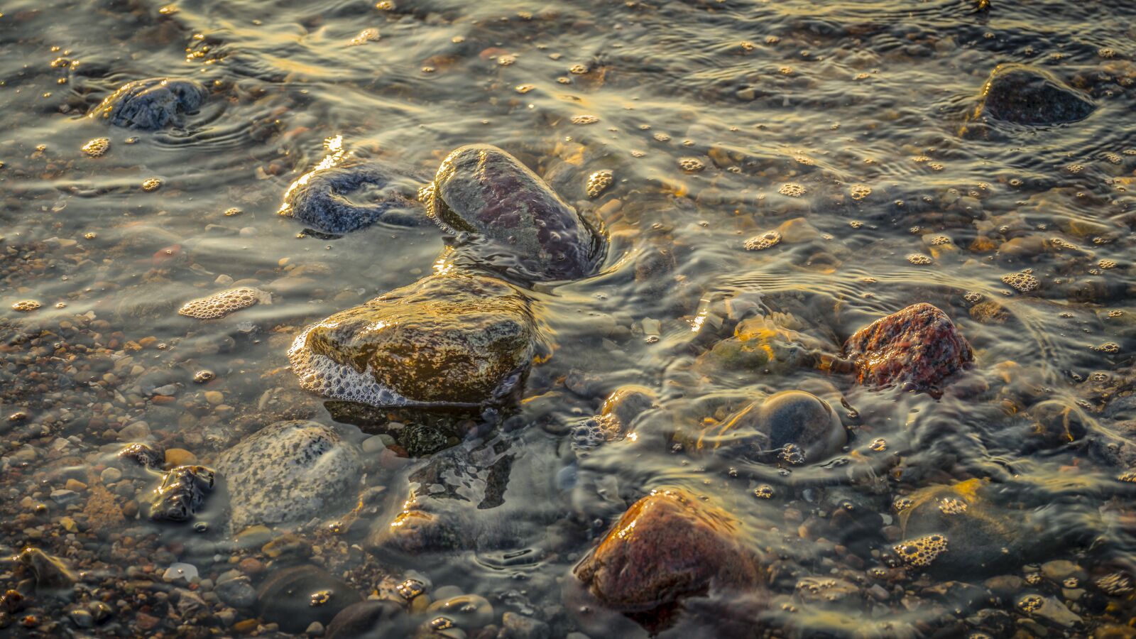 Sony a7 II + Sony FE 28-70mm F3.5-5.6 OSS sample photo. Stones, stone, water photography