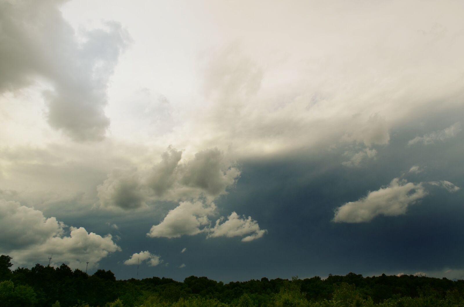 Nikon D5100 sample photo. Storm chasing, thunderstorm, weather photography