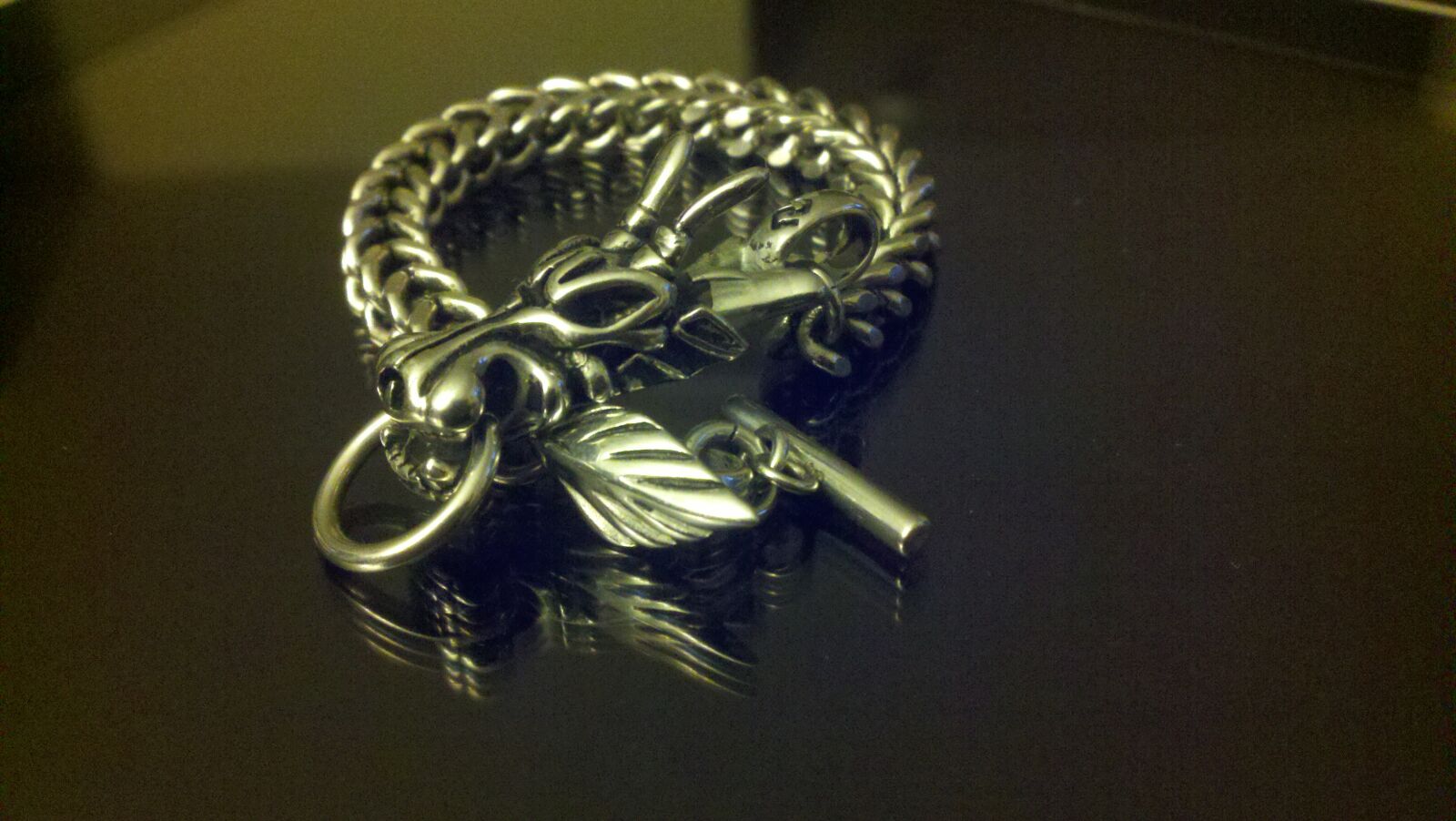 Motorola Droid X sample photo. Bracelet, dragon, jewelry photography