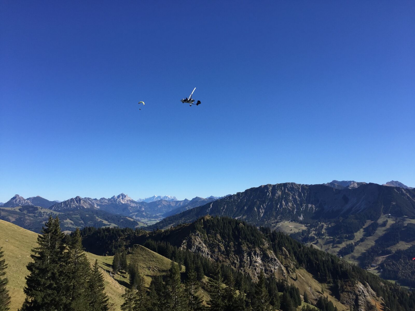Apple iPhone 6 sample photo. Aircraft, alpine, mountains photography