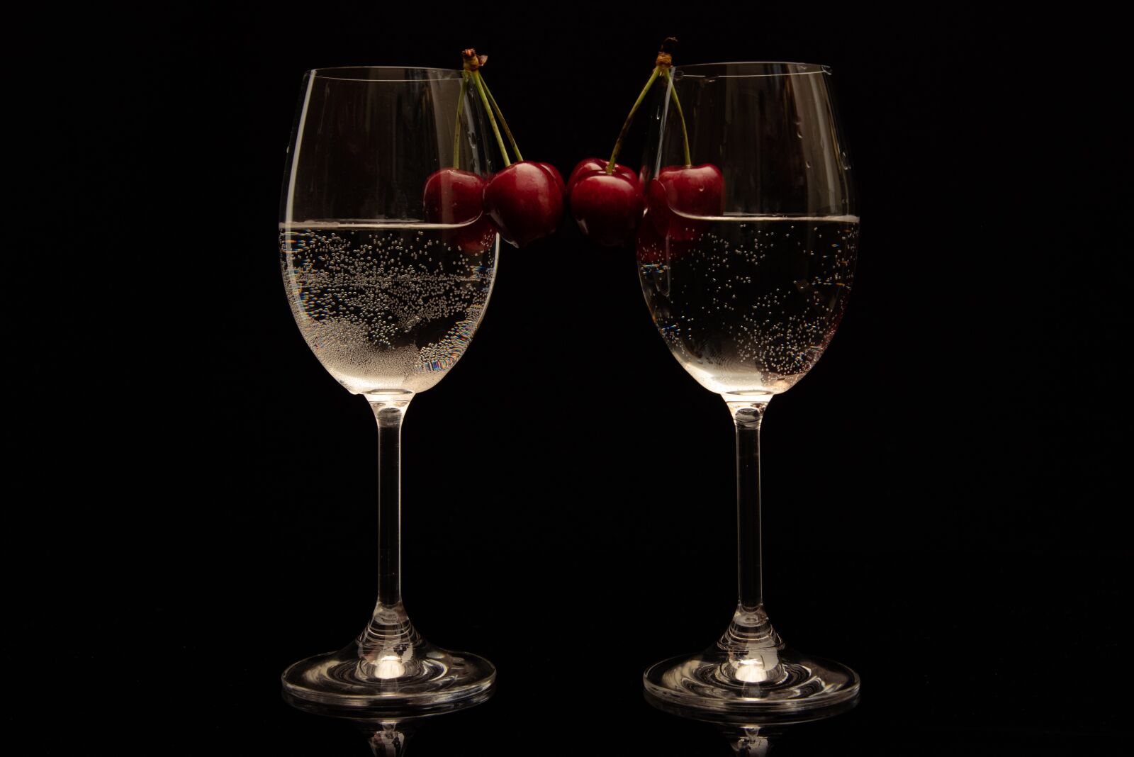Nikon D750 sample photo. Glasses, cherry, still life photography
