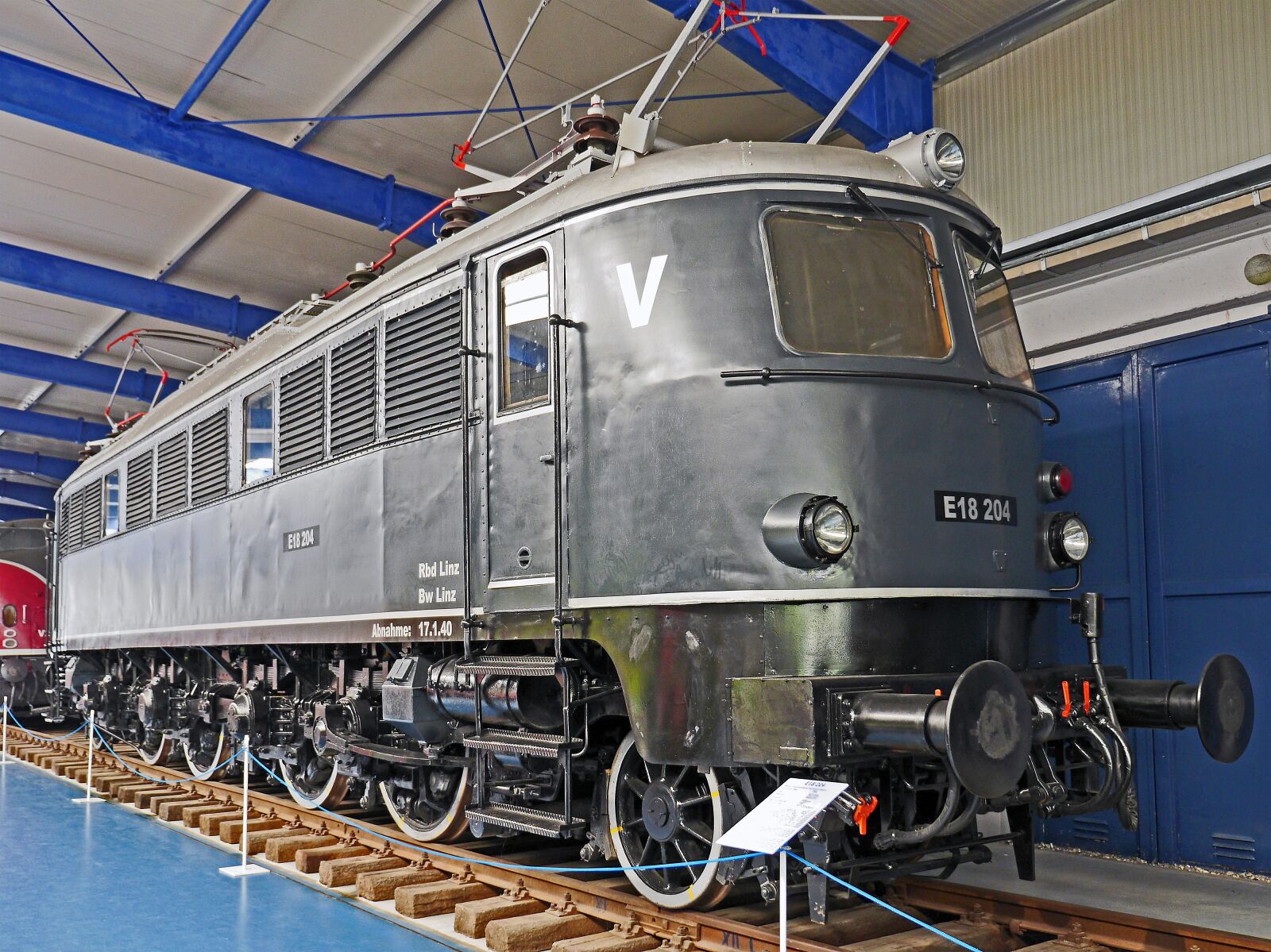 Panasonic Lumix DMC-GH3 sample photo. Electric locomotive, museum, prora photography