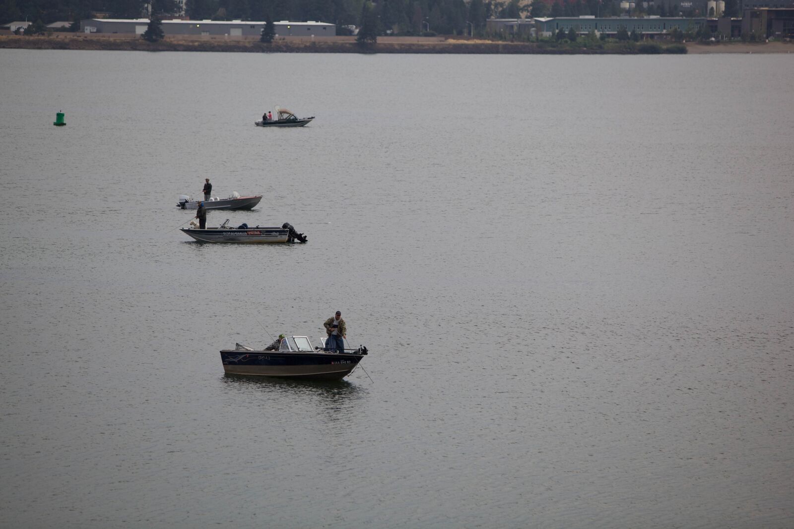 Canon EOS 5D Mark II sample photo. Anglers, boats, fishing photography