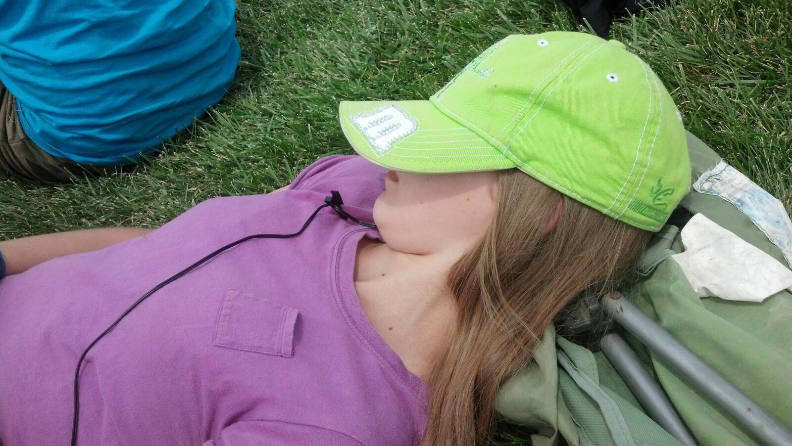 Motorola DROID RAZR sample photo. Teen, sleeping, girl photography