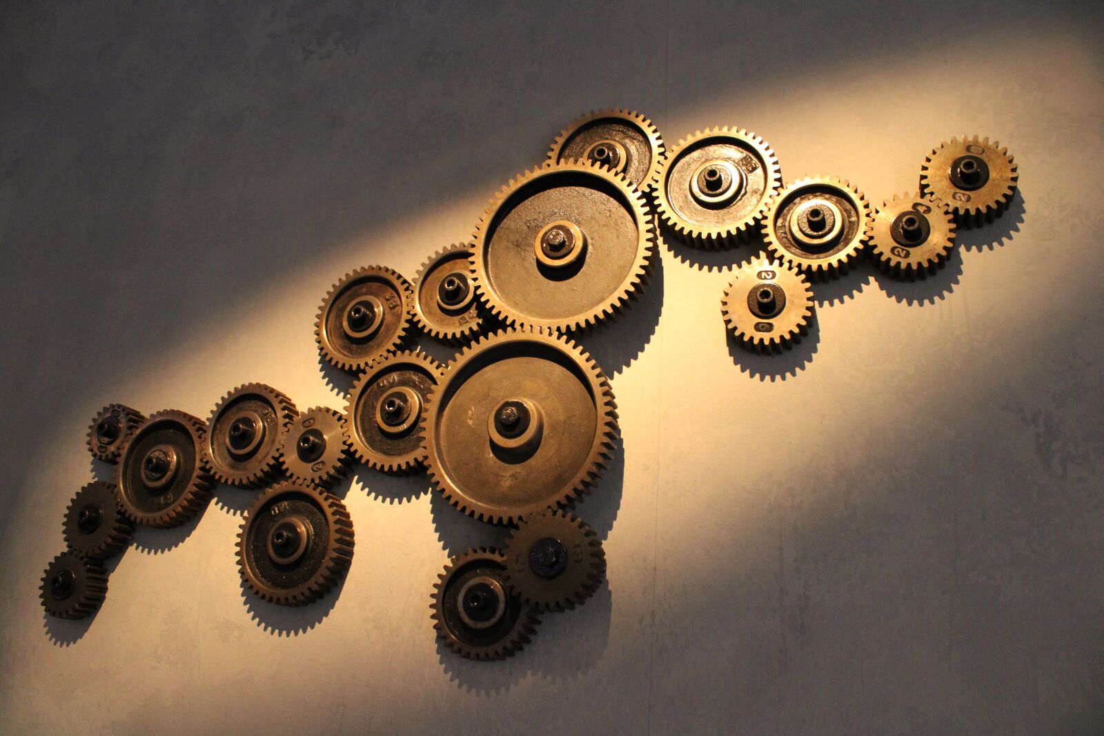 Canon EOS 2000D (EOS Rebel T7 / EOS Kiss X90 / EOS 1500D) sample photo. Gears, factory, industry photography