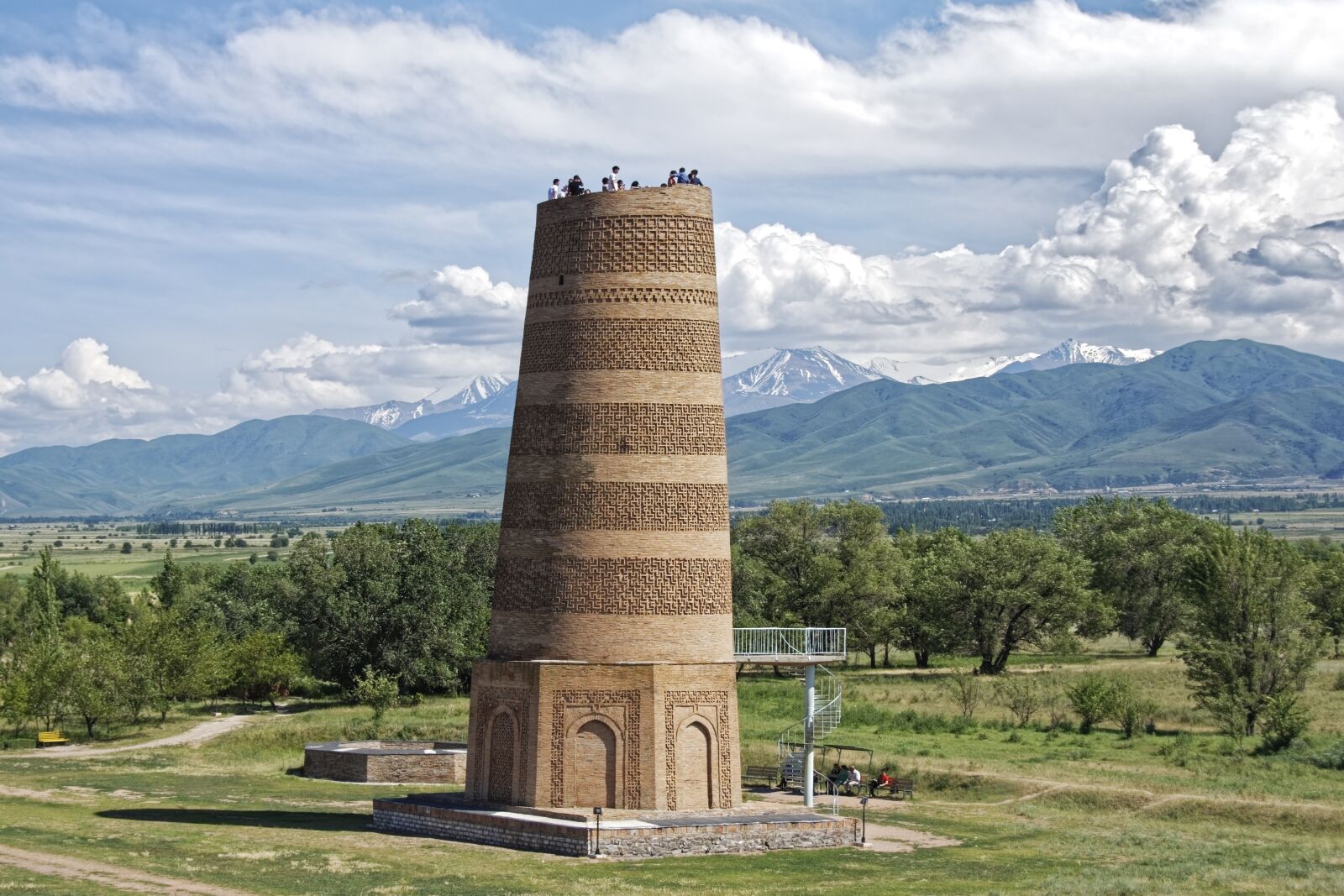 Nikon D500 sample photo. Kyrgyzstan, burana tower, tower photography
