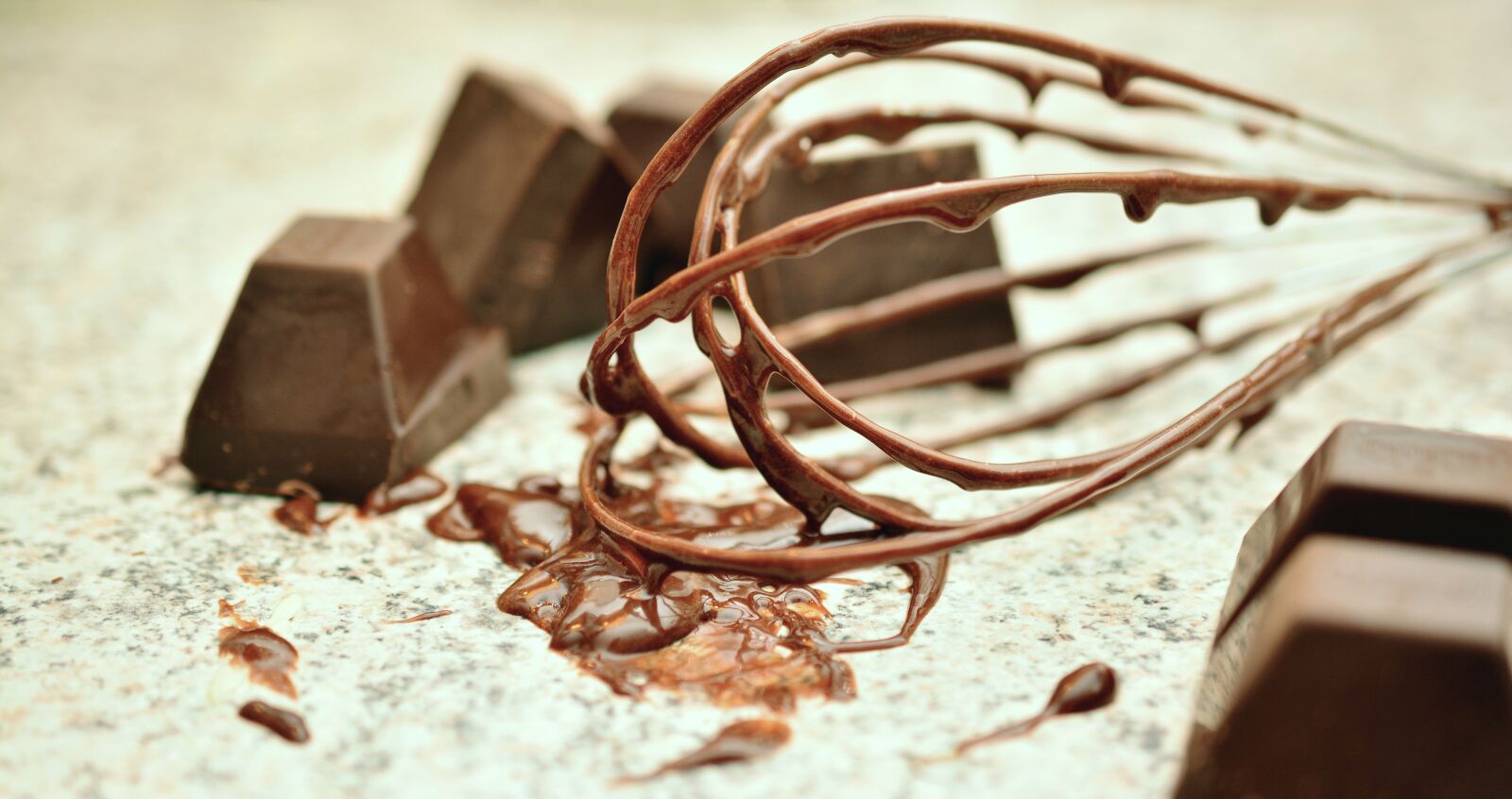 Nikon D5200 sample photo. Chocolate, whisk, block chocolate photography