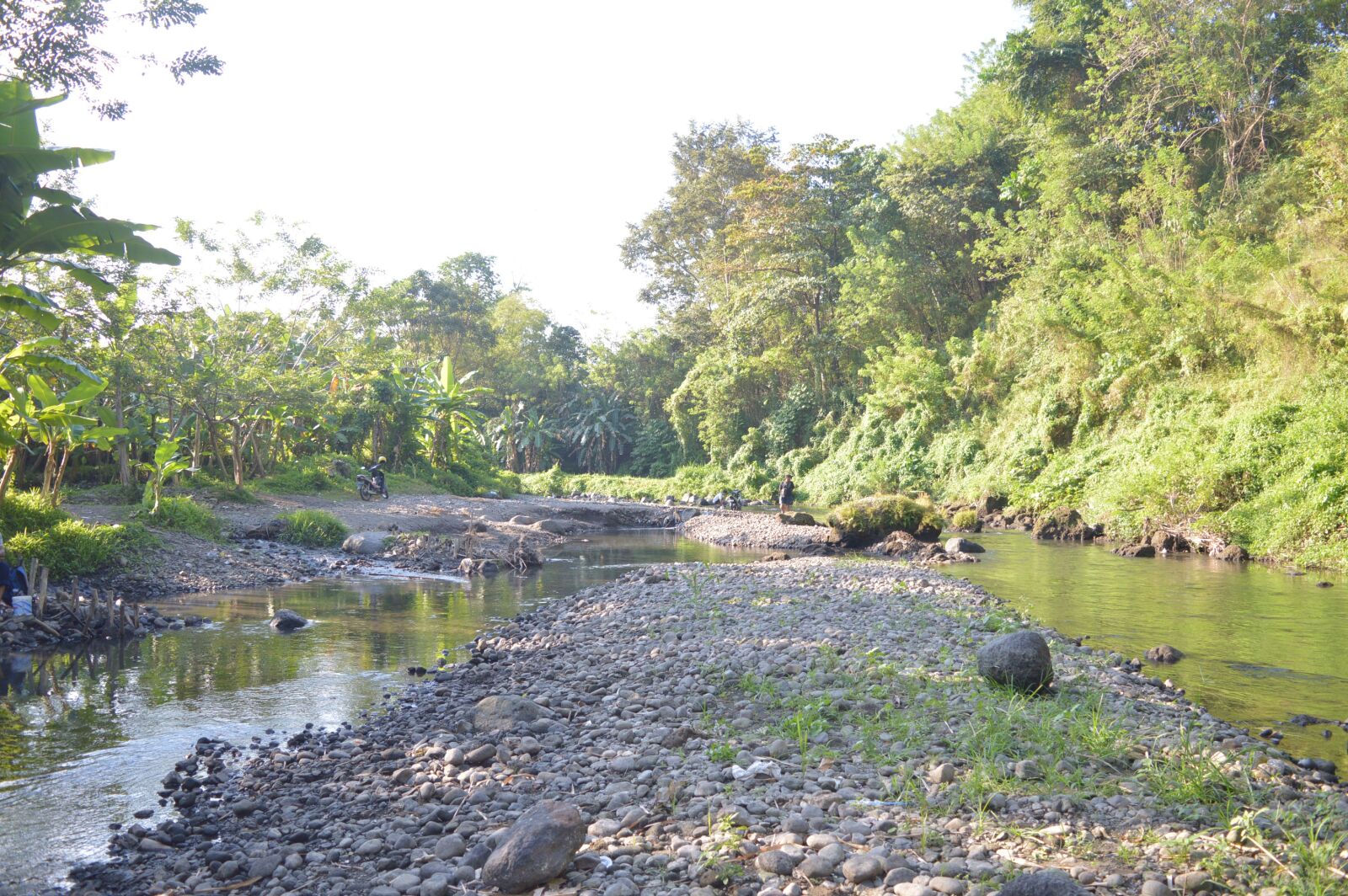 Nikon D3200 sample photo. River, stone, natural photography