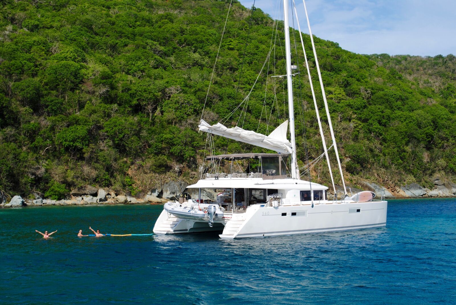 Nikon D3000 sample photo. Caribbean, catamaran, grenadines photography