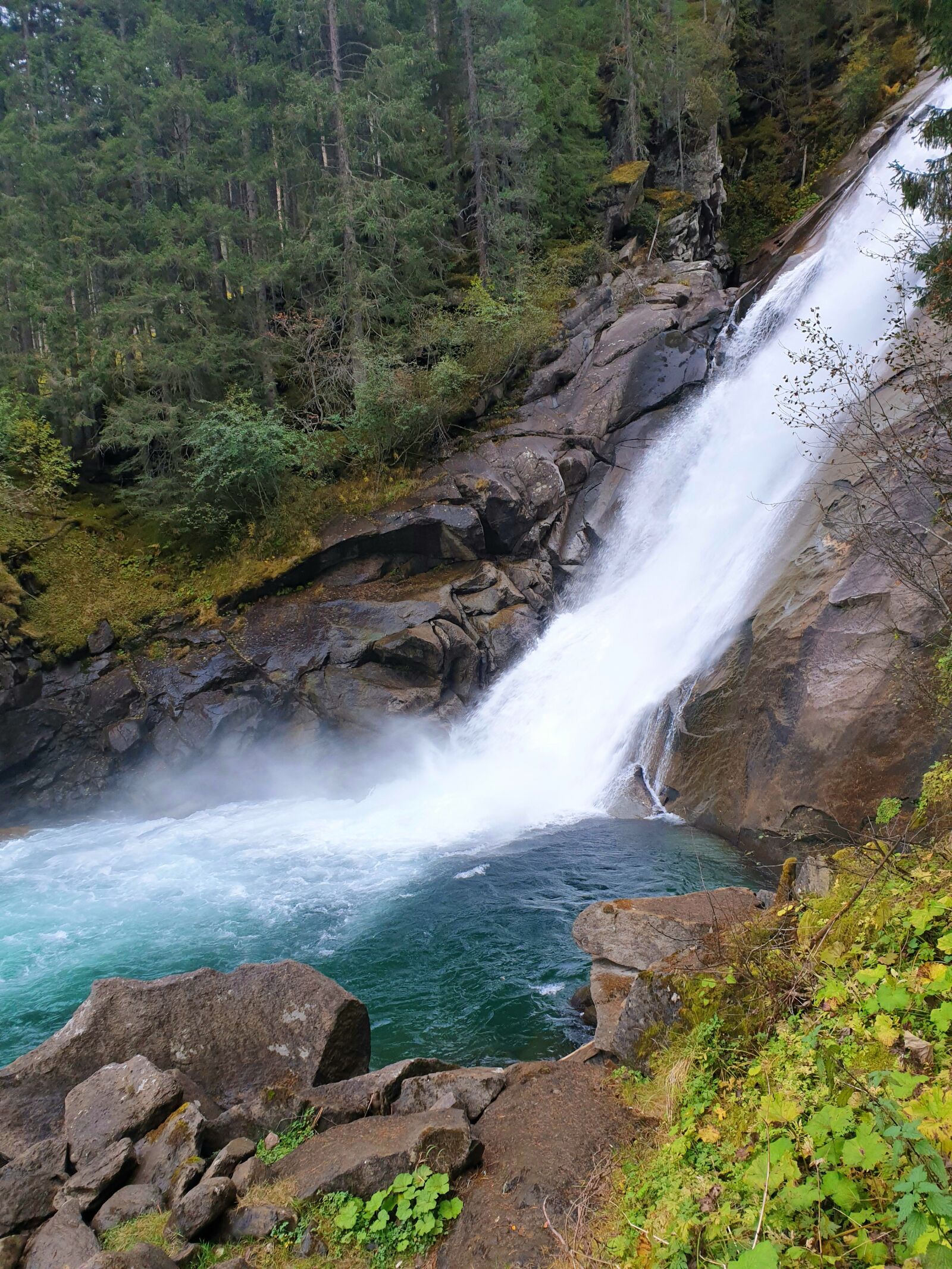 Samsung Galaxy Note9 sample photo. Waterfall, austria, krimml photography