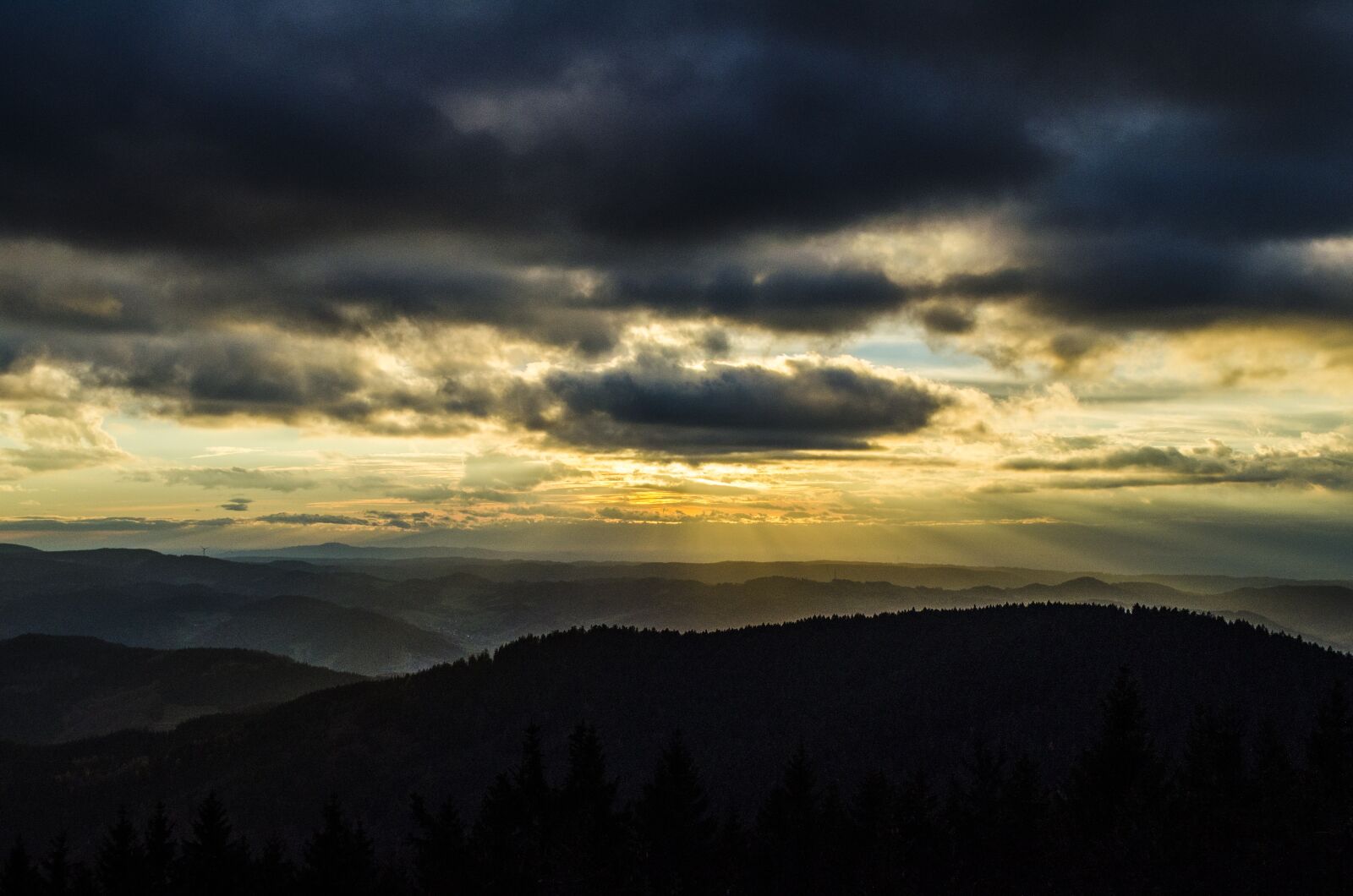 Nikon D5100 sample photo. Pinwheel, black forest, wind photography