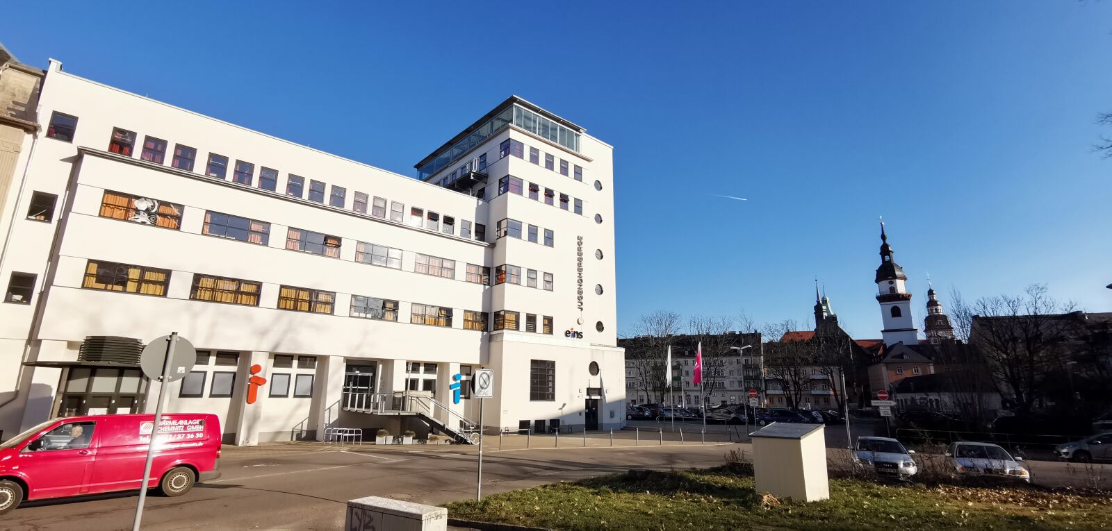 HUAWEI Mate 20 Pro sample photo. Bauhaus, chemnitz, architecture photography