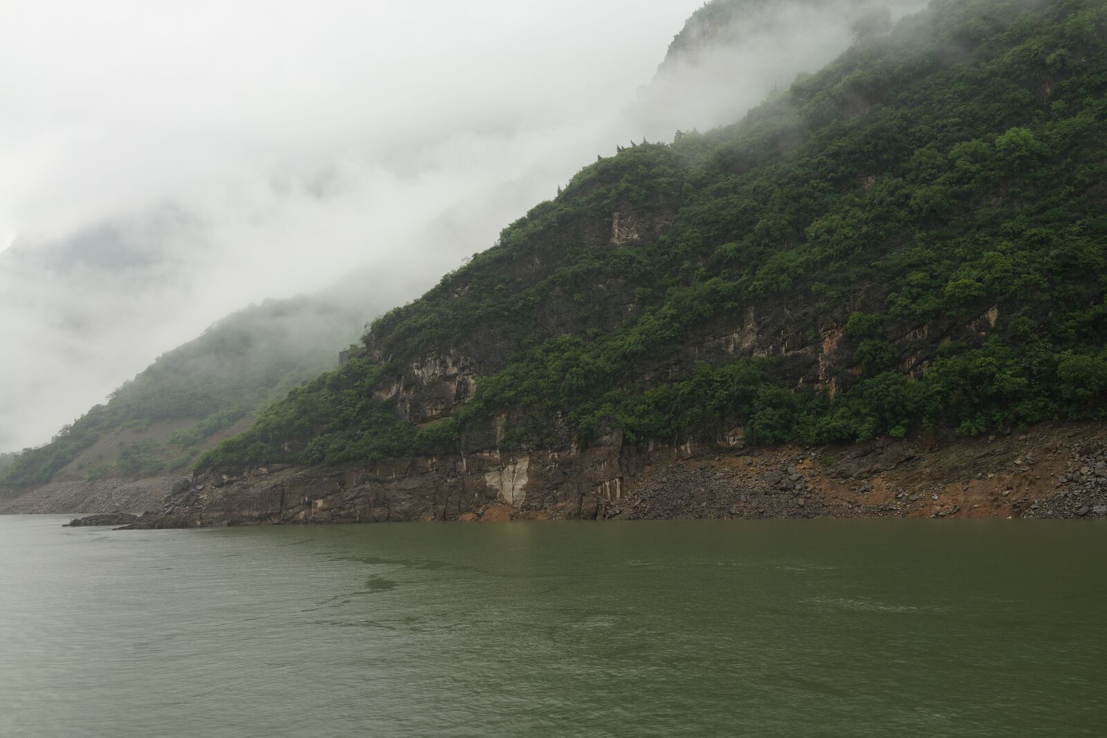 Sony Cyber-shot DSC-RX1R sample photo. Three gorges dam, misty photography