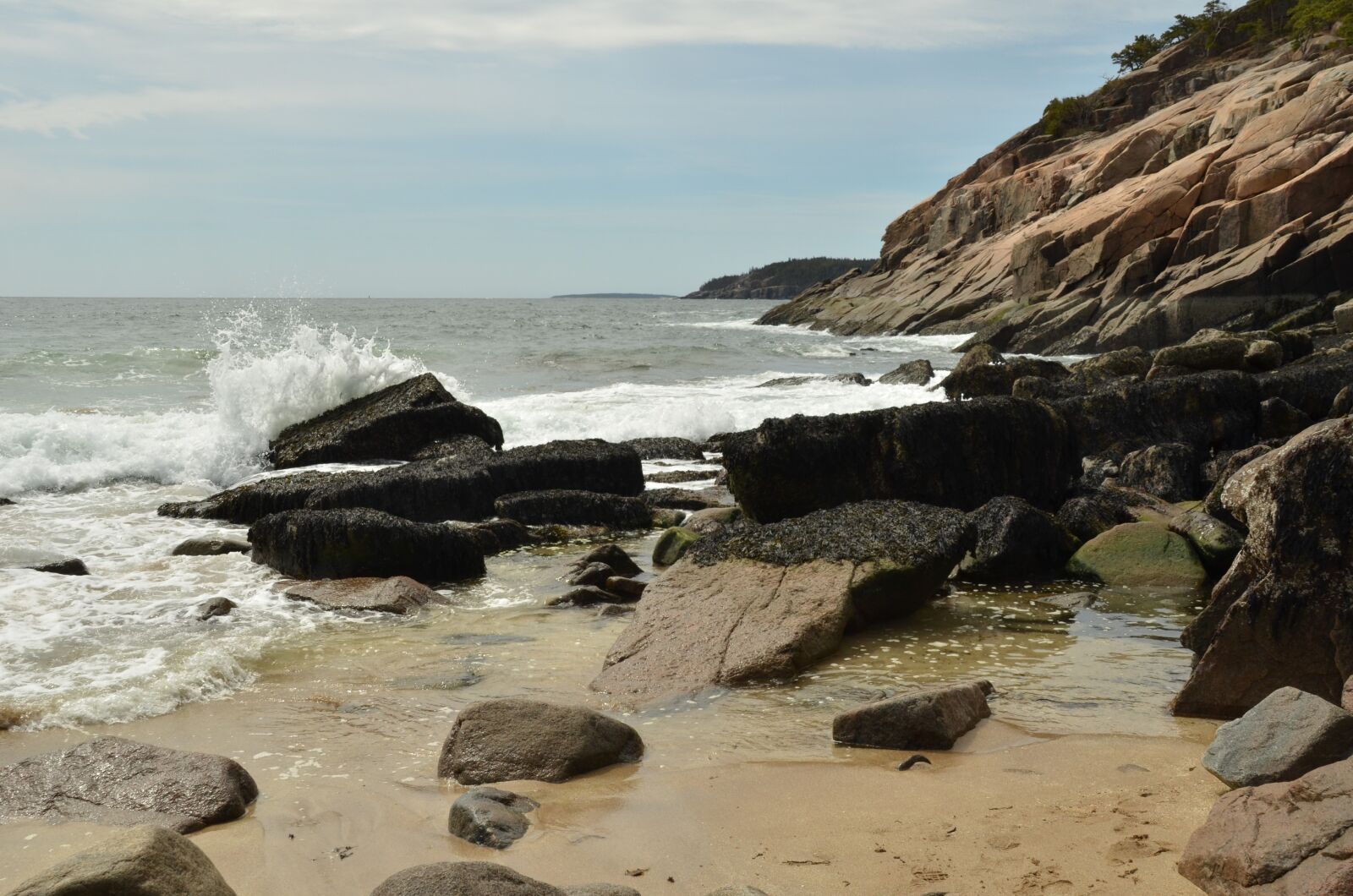 Nikon D7000 sample photo. Beach, rock, more photography