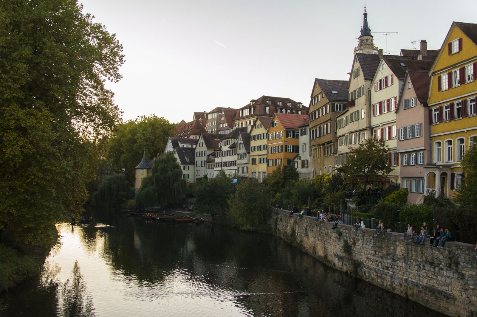 Nikon D3200 sample photo. Tübingen, city, neckar photography