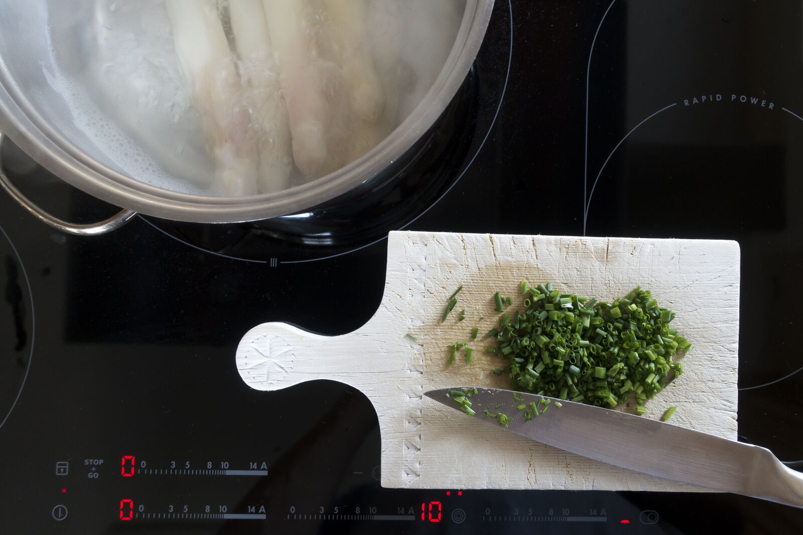 Sony Cyber-shot DSC-RX100 III sample photo. Chives, cut, knife photography