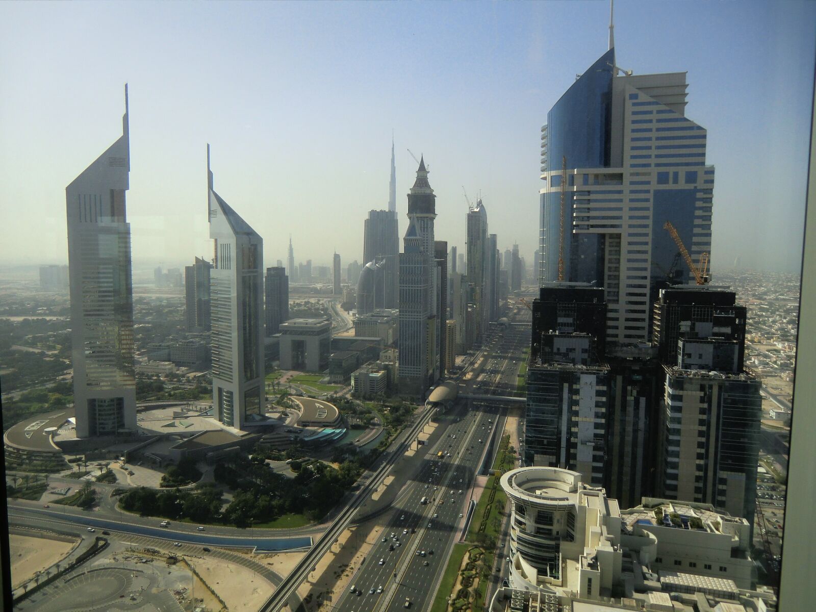 CASIO EX-H15 sample photo. Dubai, city, skyscraper photography