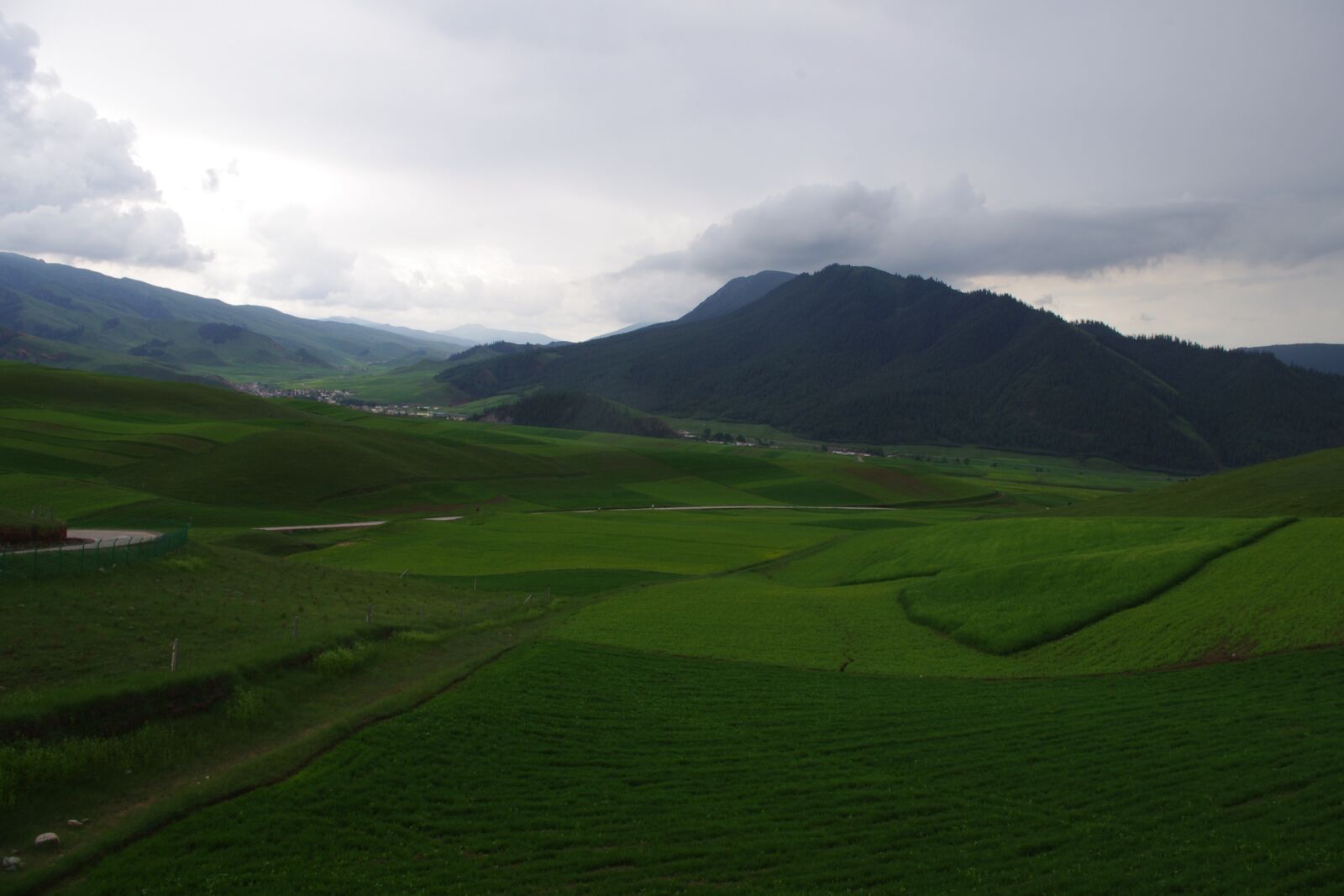 Pentax K-x sample photo. Gansu province, qilian mountains photography
