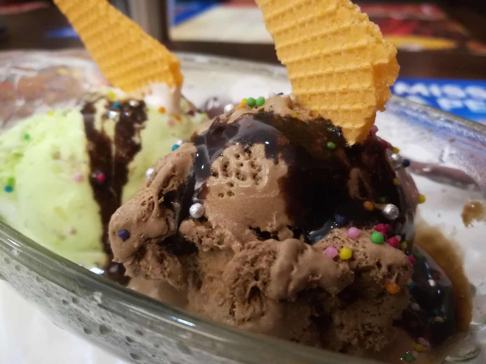 HUAWEI honor 6x sample photo. Good, food, ice, cream photography