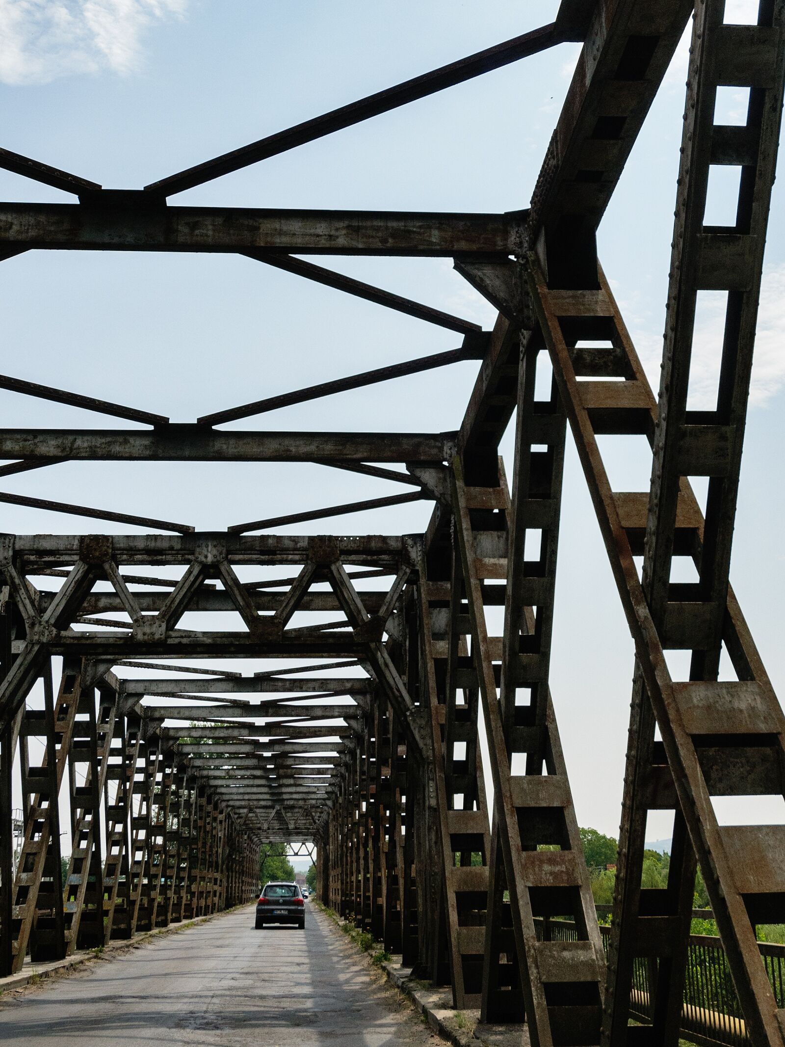 Nikon D300S sample photo. Ukraine, bridge, steel photography
