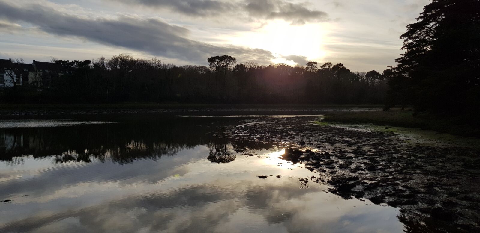 Samsung Galaxy S8 sample photo. Sun, setting, landscape photography
