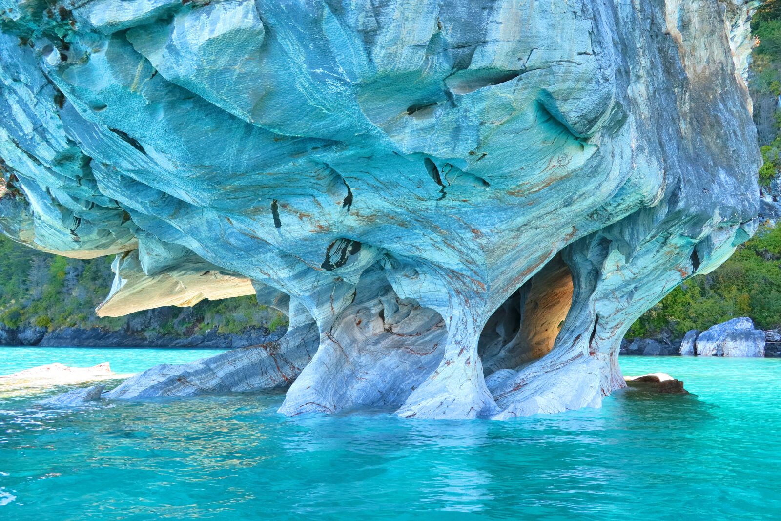 Canon PowerShot G1 X Mark III sample photo. Marble caves, chile, nature photography
