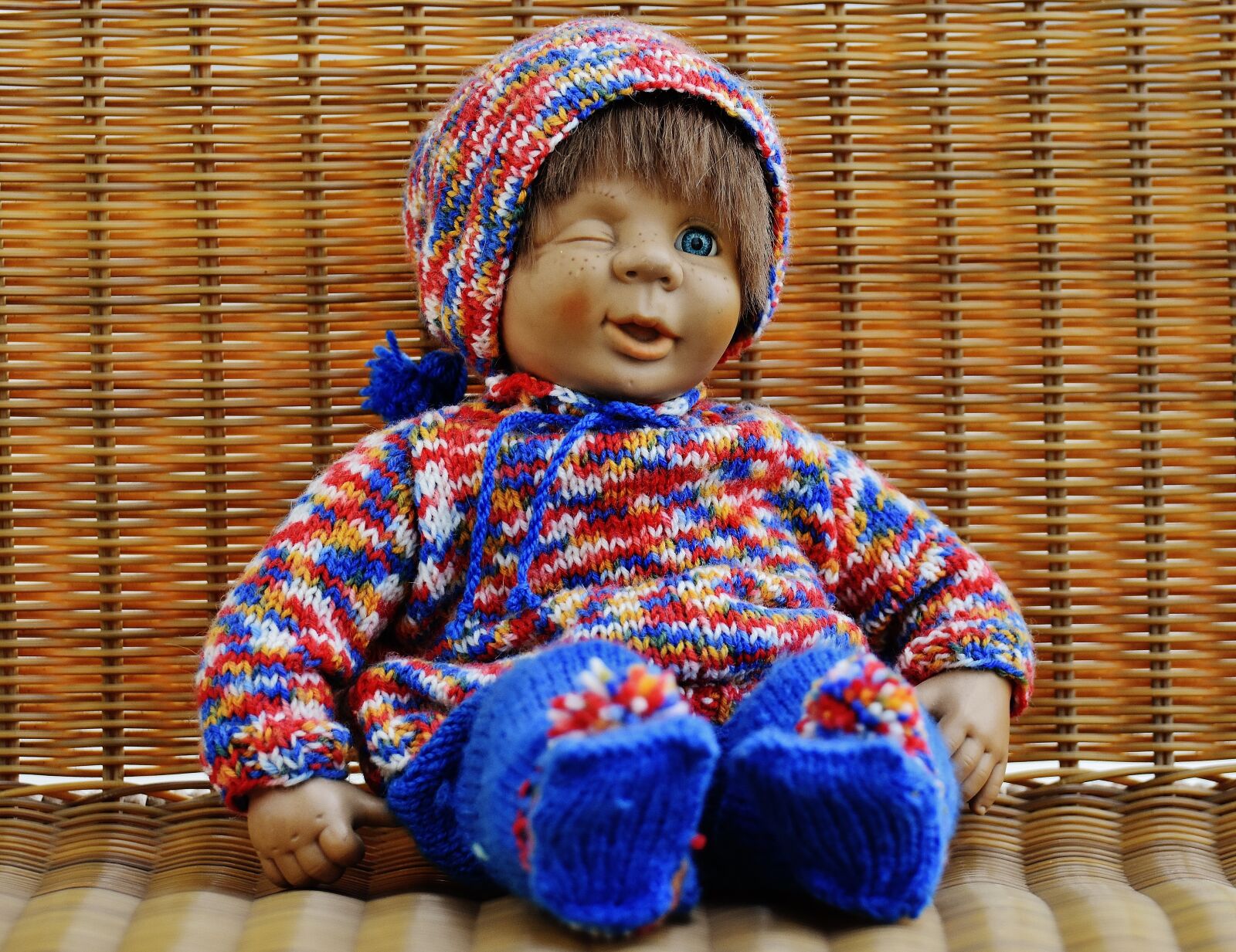Nikon D7200 sample photo. Doll, boy, cheeky photography
