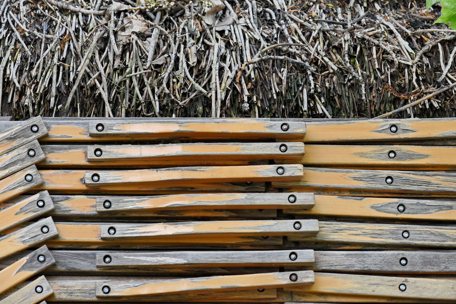 Nikon D5500 sample photo. Stack, wood, wooden, old photography