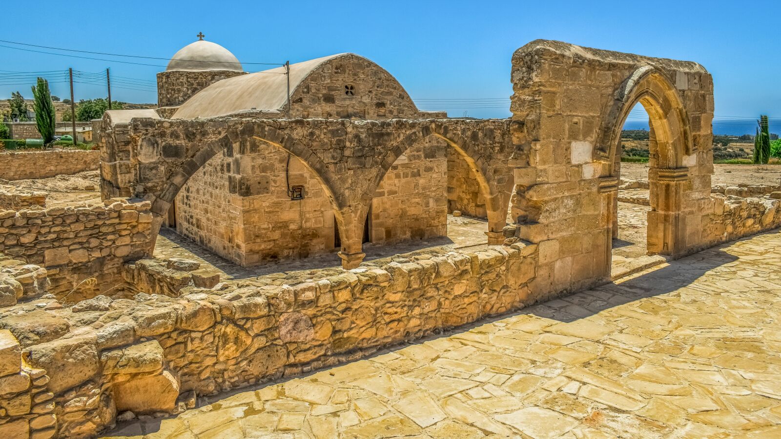 Nikon D3300 sample photo. Cyprus, palepaphos, church photography