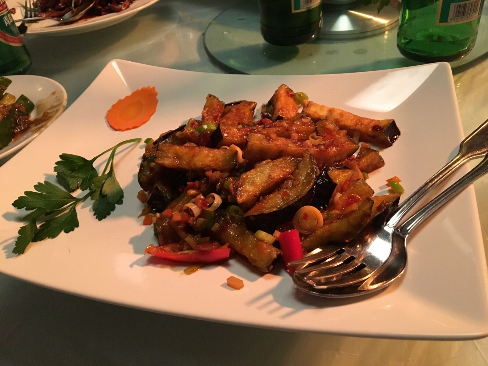 Apple iPhone 6s sample photo. Brinjal dish, stockholm, dish photography