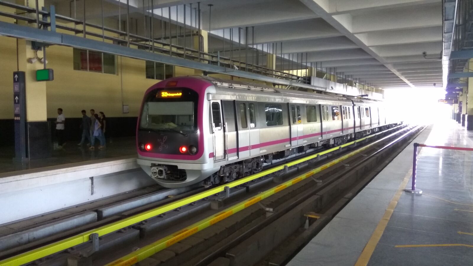 Xiaomi Redmi Note3 sample photo. Metro train, city, bangalore photography