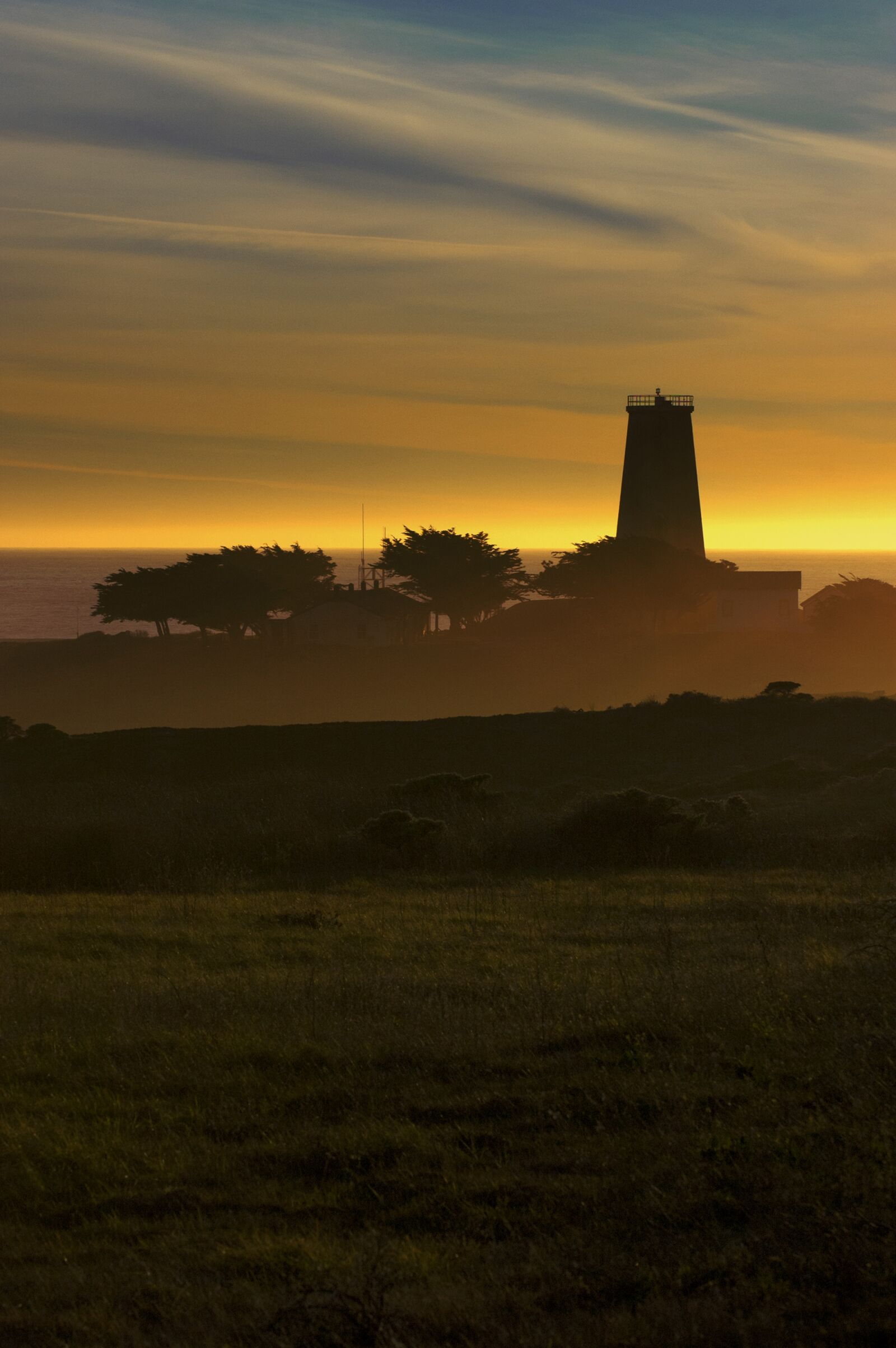 Nikon D70s sample photo. Lighthouse, sunset, sky photography