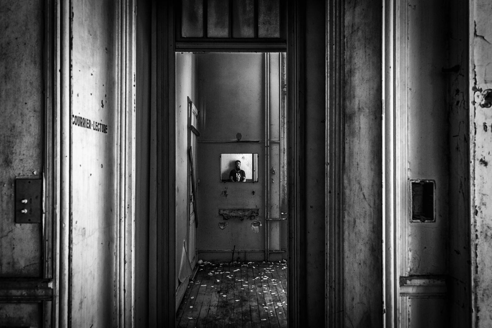 Nikon D3300 sample photo. Lost places, mirror, image photography