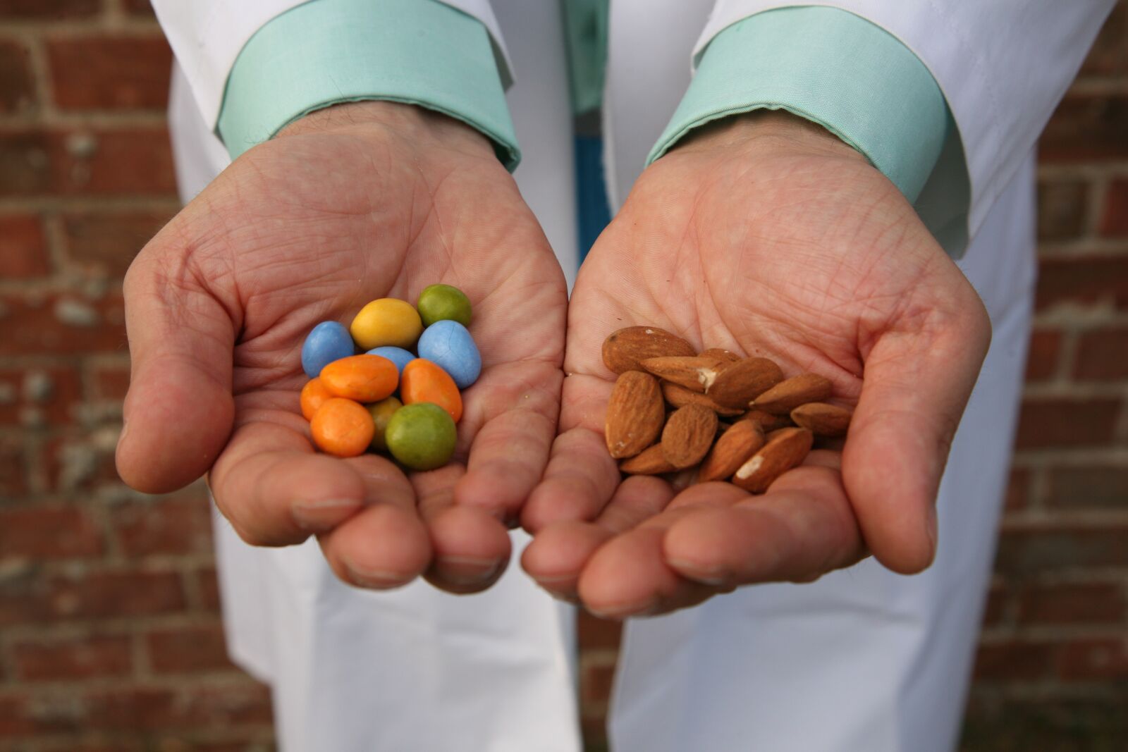 Canon EOS 5D sample photo. Almonds, candy, chocolate photography