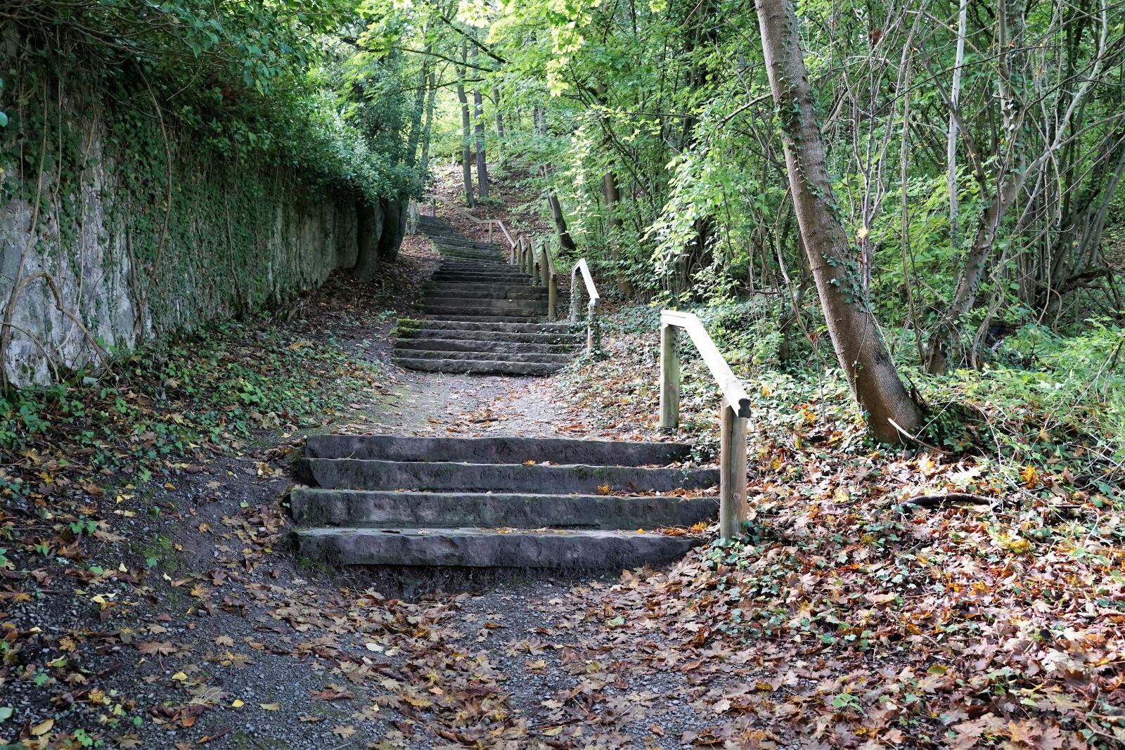 Sony ILCA-77M2 + Sony DT 16-50mm F2.8 SSM sample photo. Hike, wall, stairs photography
