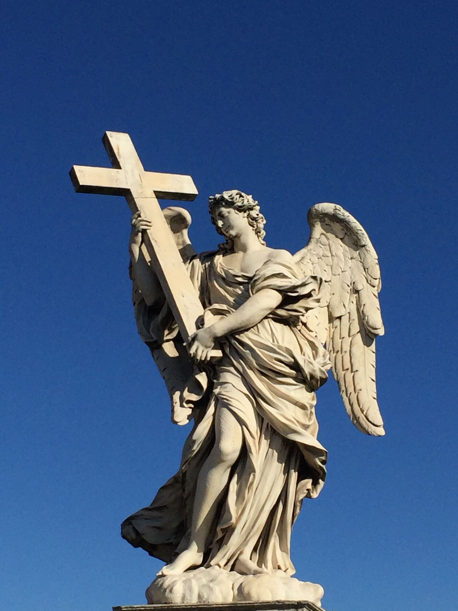 Apple iPhone 6 sample photo. Statue, rome, italy photography