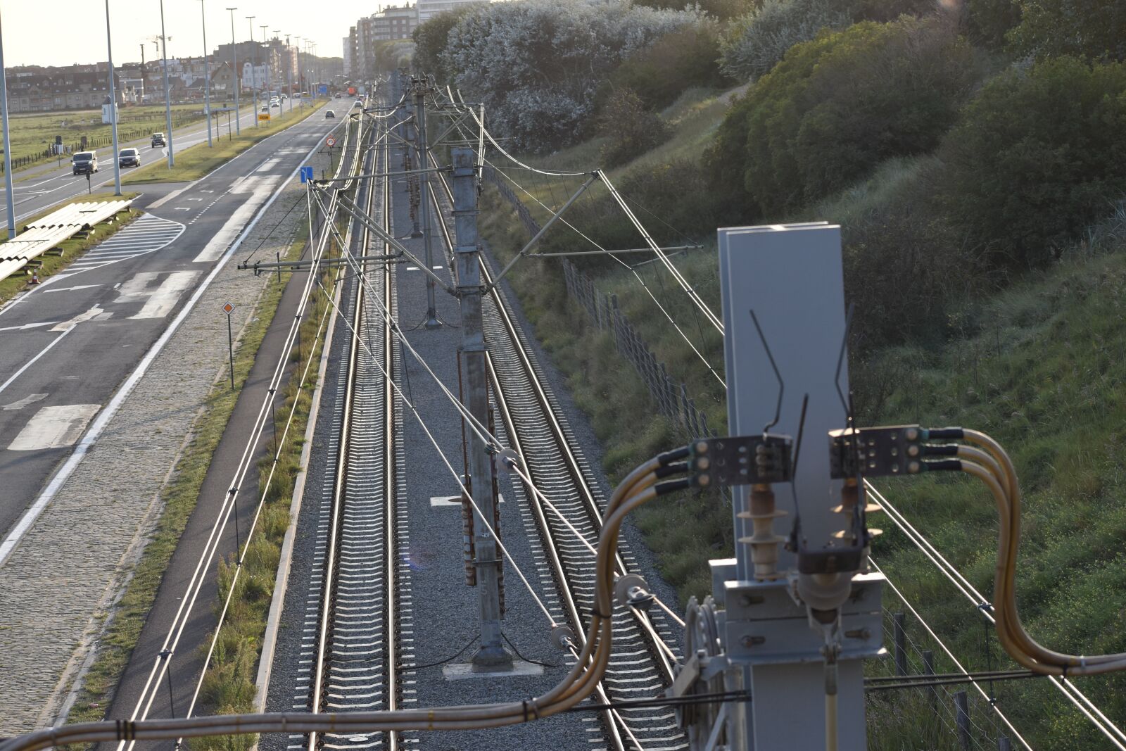 Nikon D3500 sample photo. Tram, tramline, public transport photography