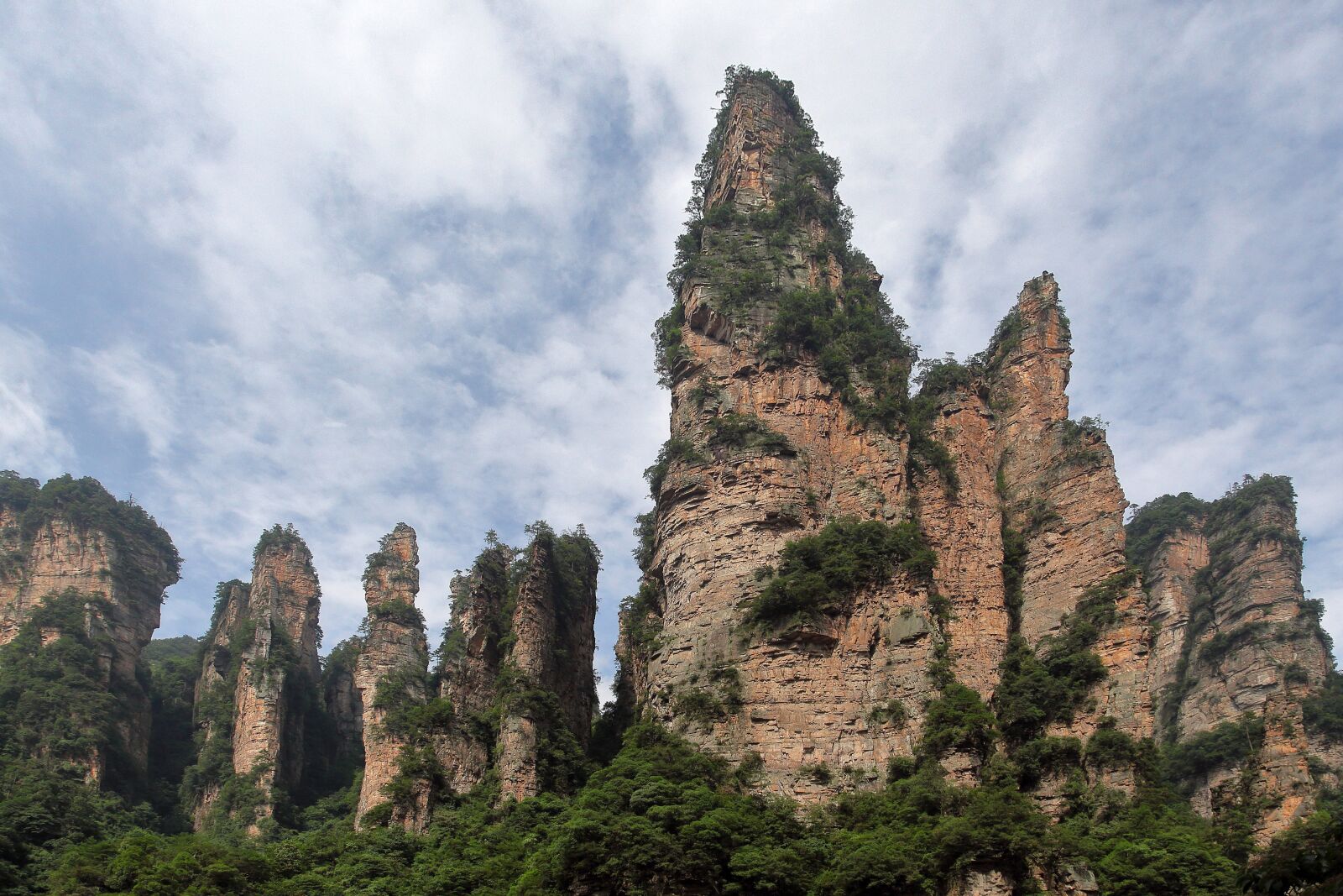 Canon EOS 5D Mark II sample photo. Zhangjiajie, wulingyuan, quartz sandstone photography