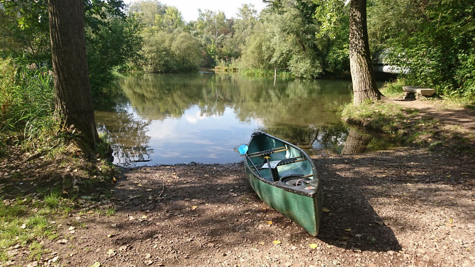 Sony Xperia XZ sample photo. Canoeing, river, boat photography