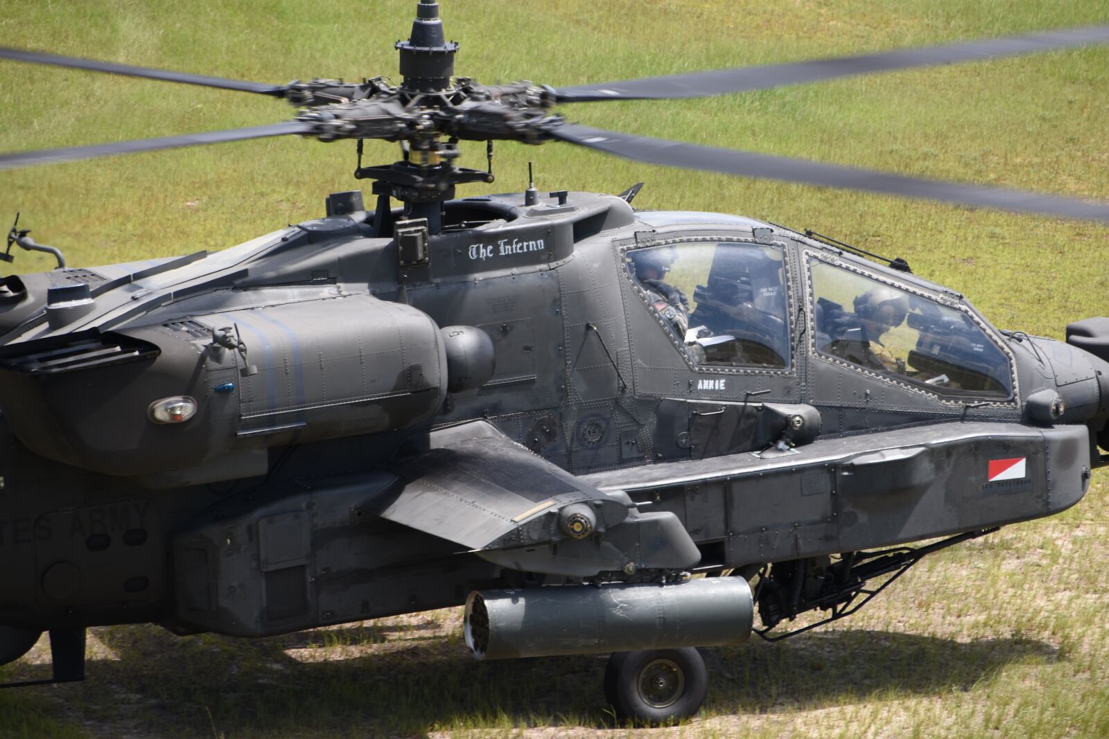 Nikon D810 sample photo. Ah-64d, apache, attack helicopter photography