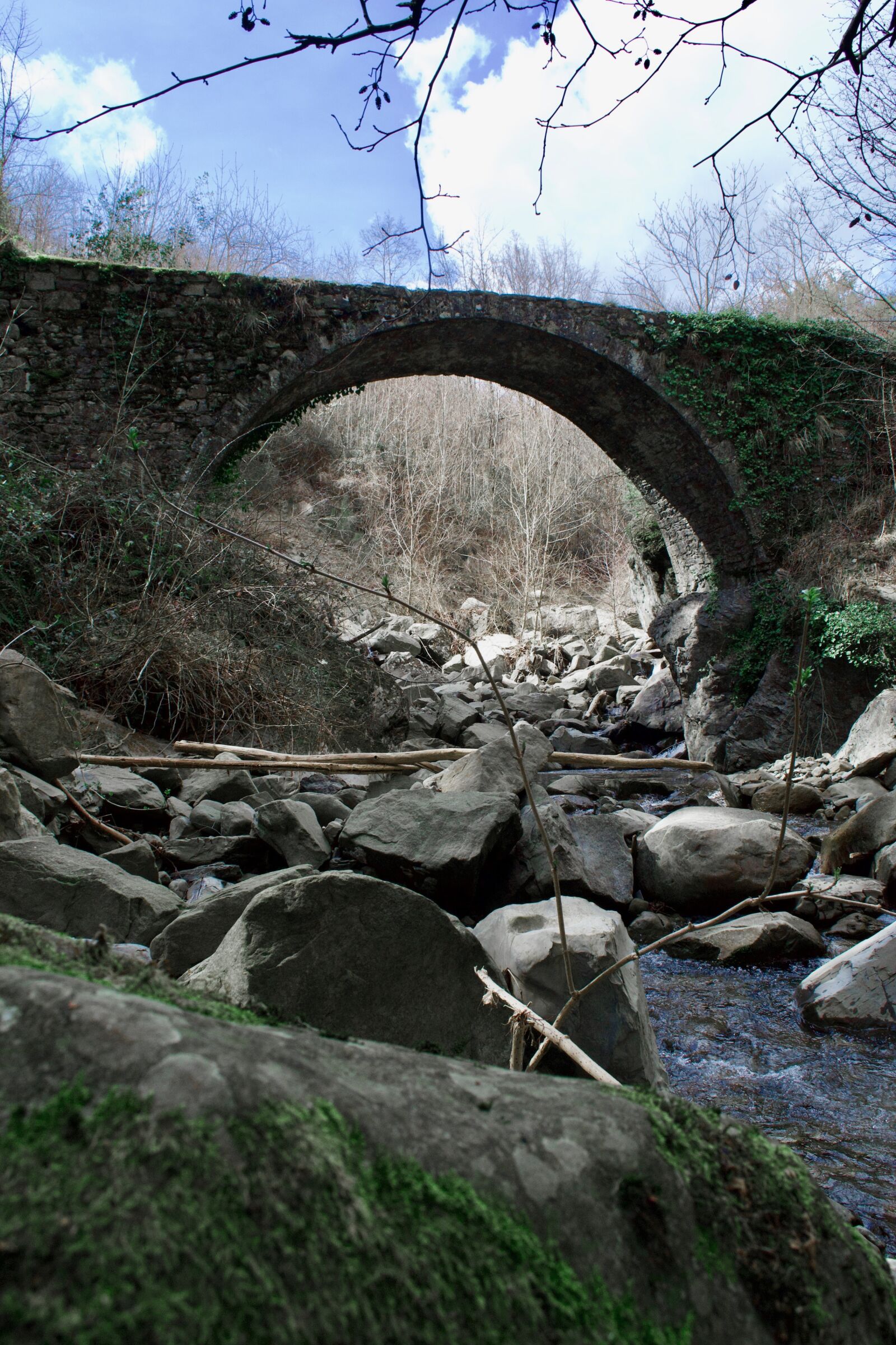 Nikon D3100 sample photo. Bridge, dark, mood photography