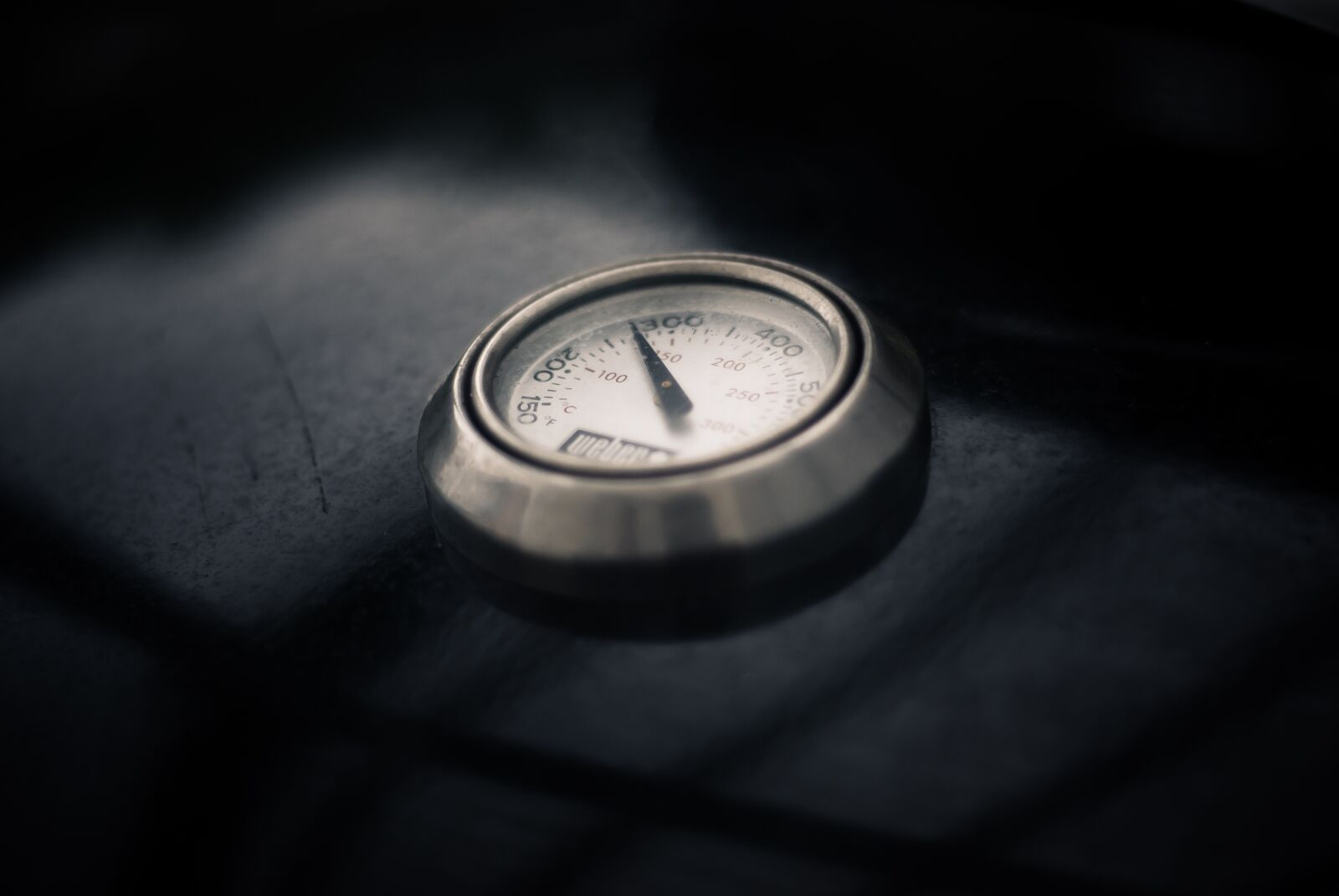 Nikon D80 sample photo. Thermometer, grill, bbq season photography
