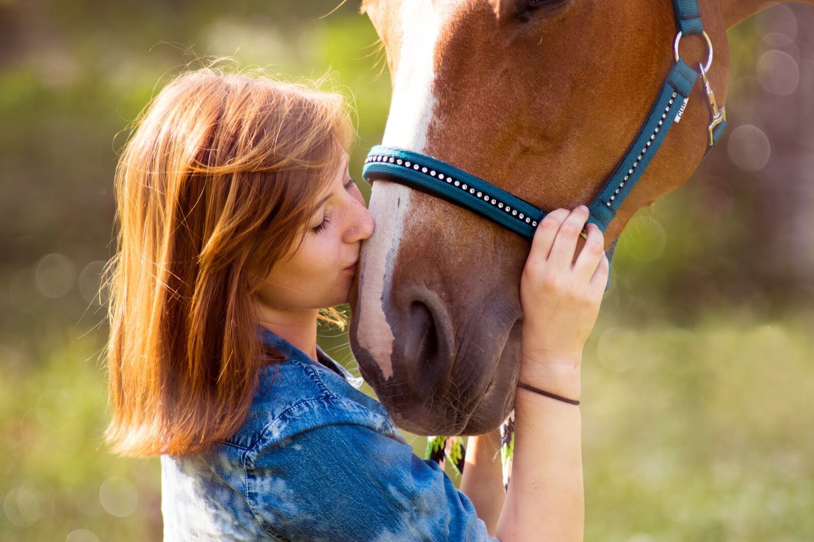Nikon D3300 sample photo. Horse, human, girl photography
