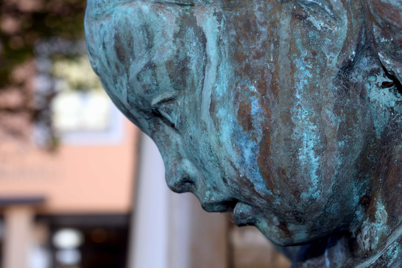 Nikon D3300 sample photo. Art, sculpture, head, eyes photography