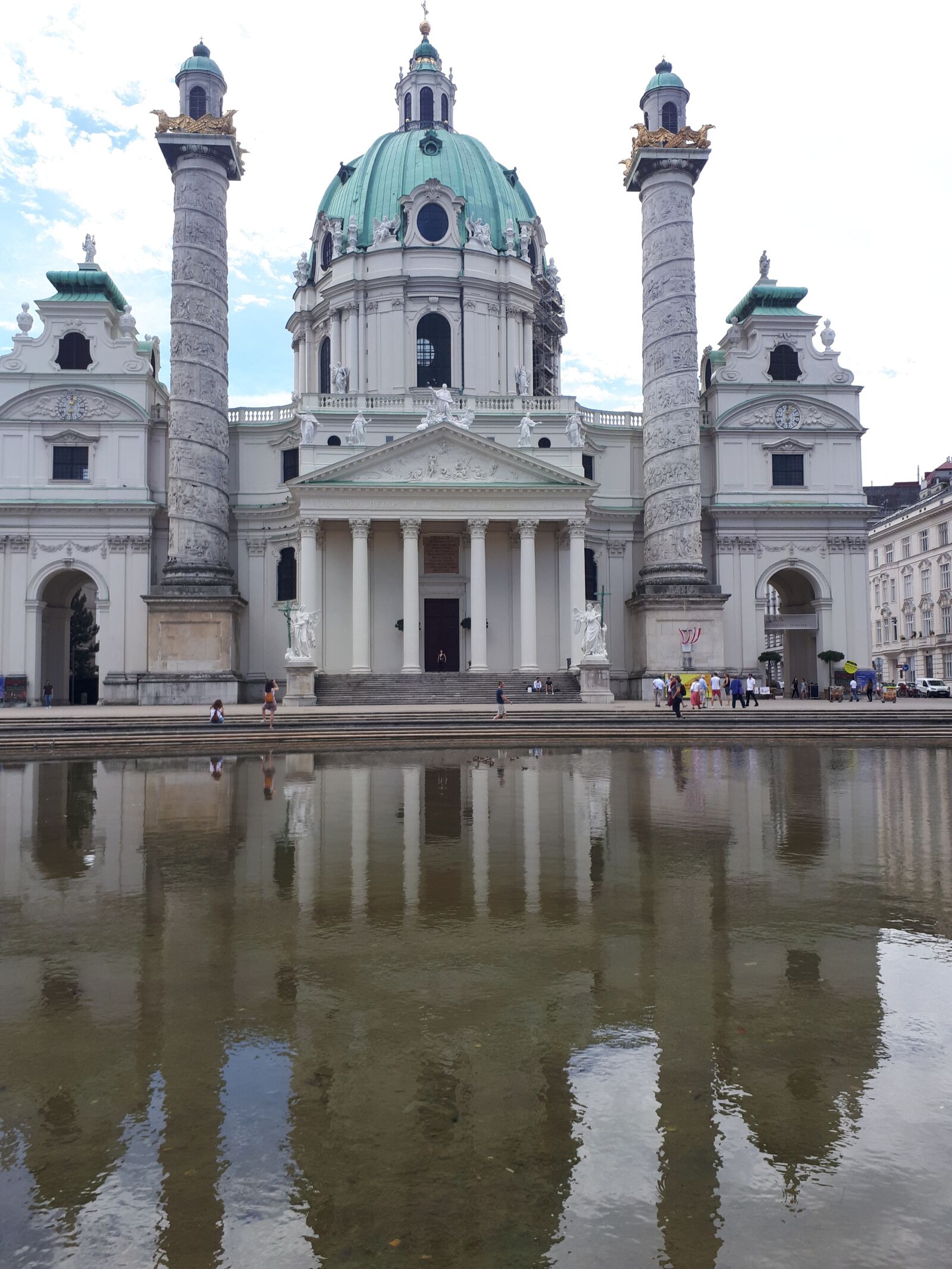 Samsung Galaxy A5(2017) sample photo. St charles's church, vienna photography