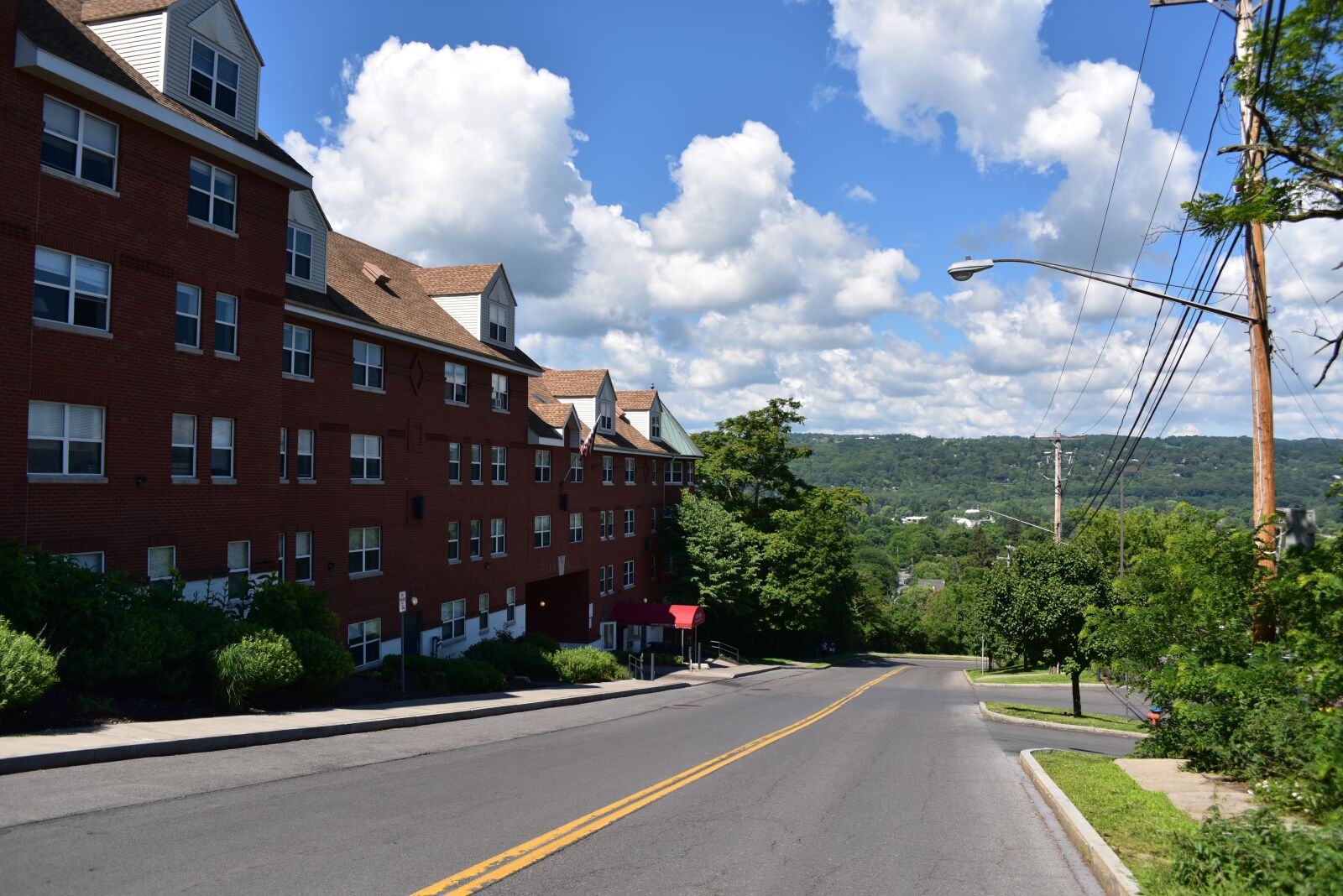Nikon D810 sample photo. The small town scenery photography
