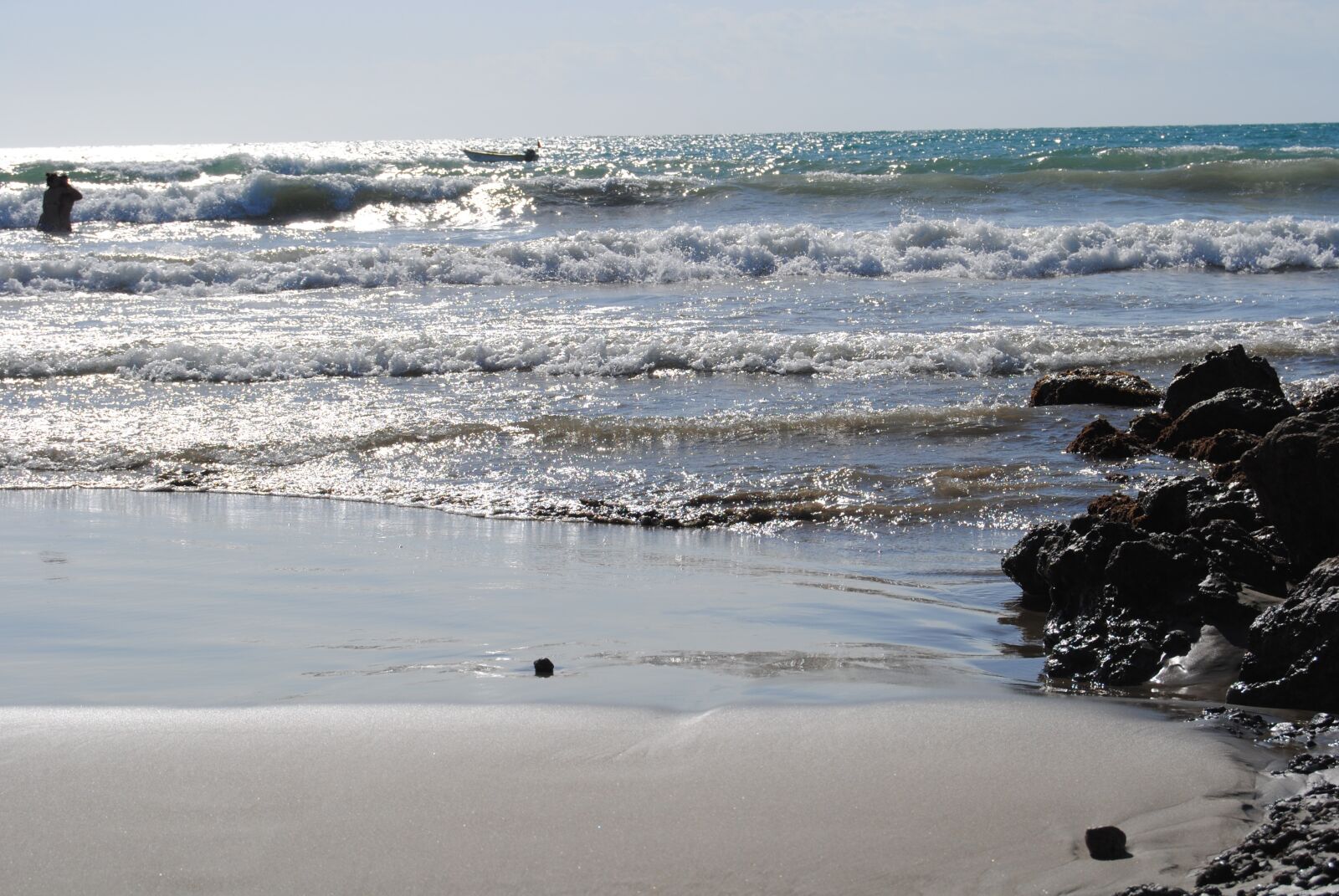 Nikon D3000 sample photo. Sea, water, waves photography