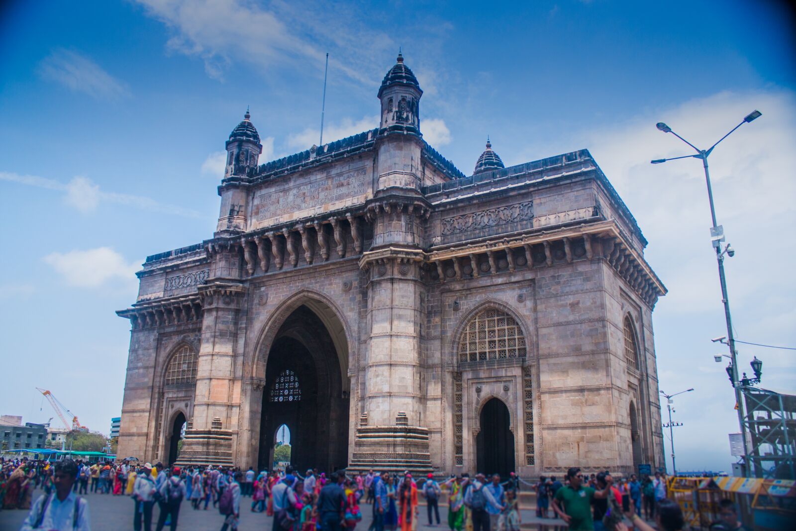 Canon EF-S 18-55mm F3.5-5.6 IS sample photo. Gate way of india photography