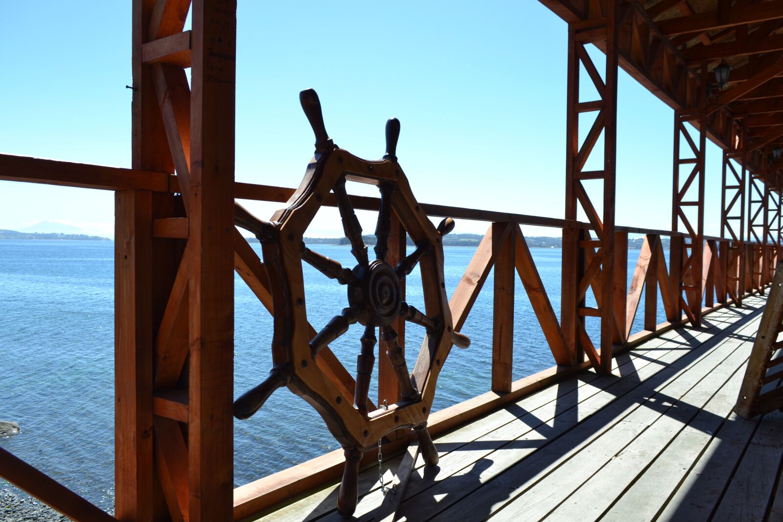 Nikon D3100 sample photo. Spring, rudder, wood photography