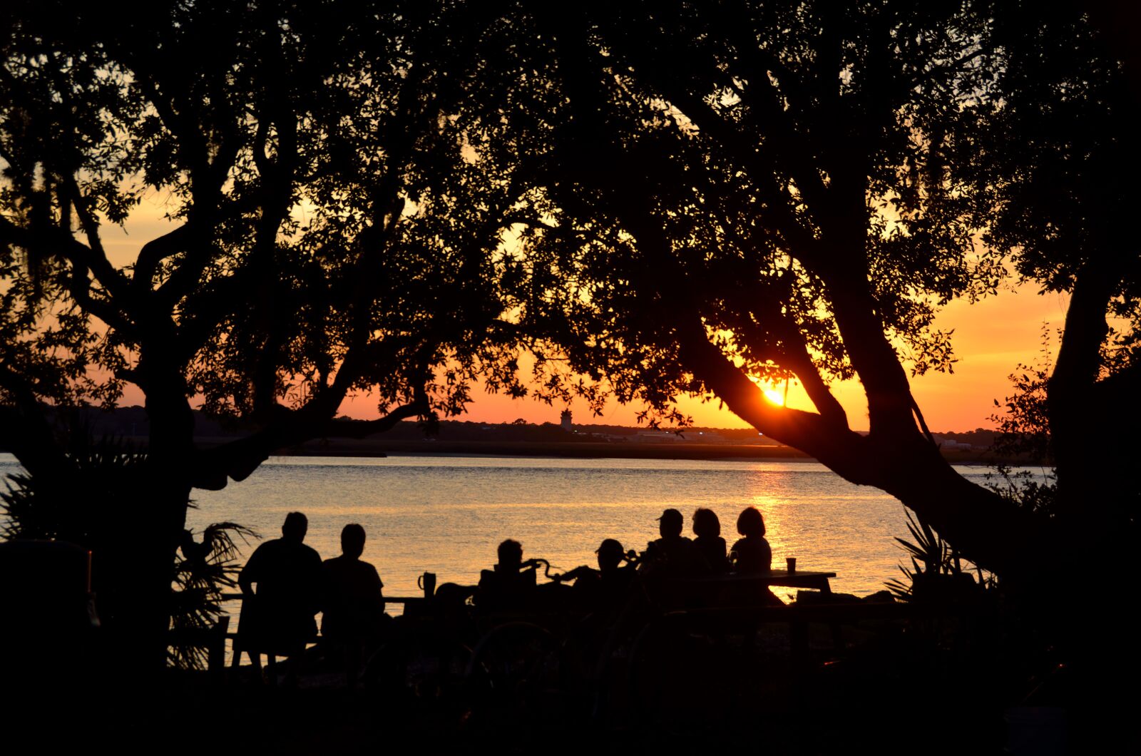 Nikon D7000 sample photo. People, silhouette, sunset photography